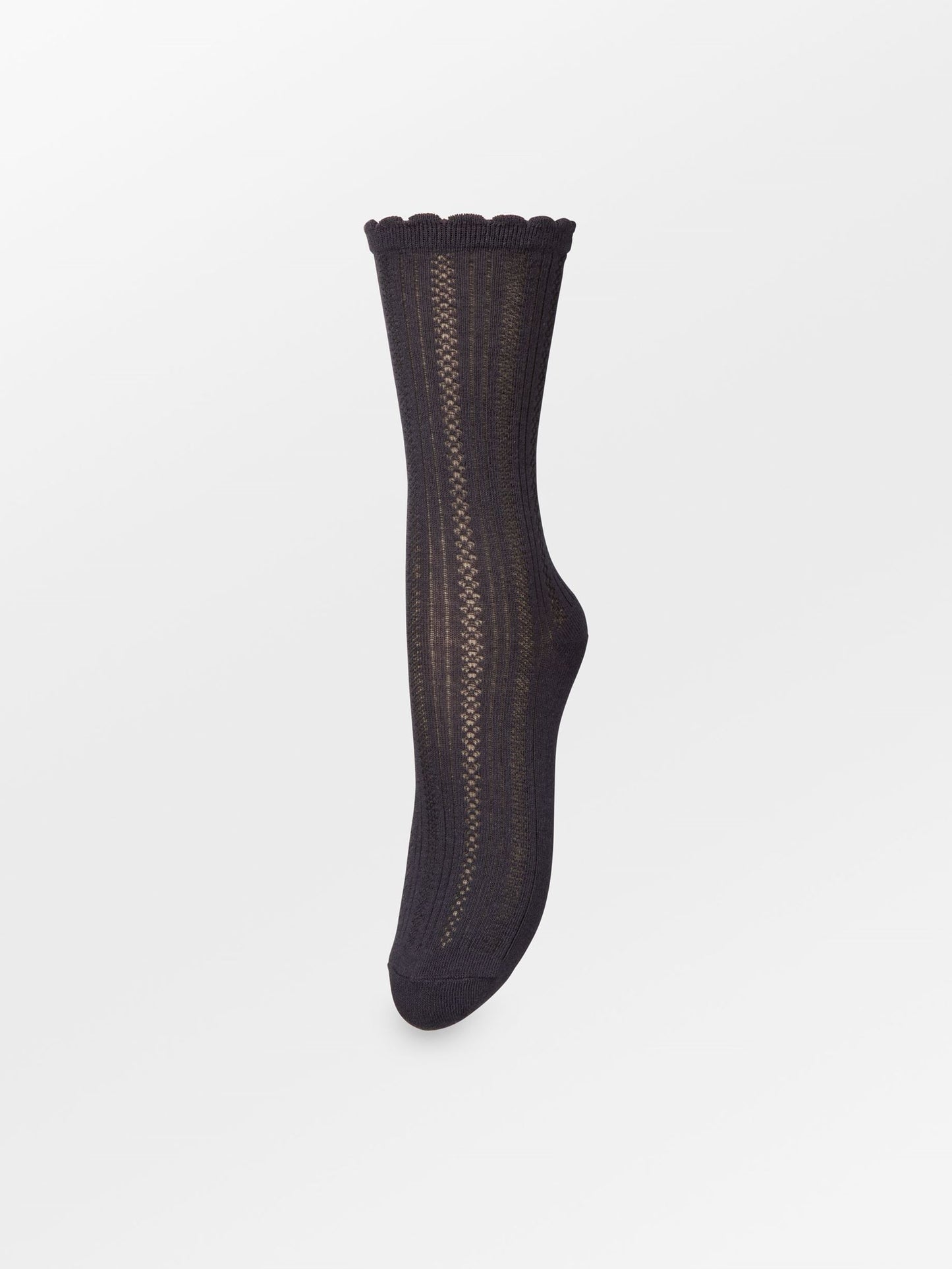 Becksöndergaard, Crochia Cotta Sock - Graystone Blue, socks, archive, archive, socks, black week, black week