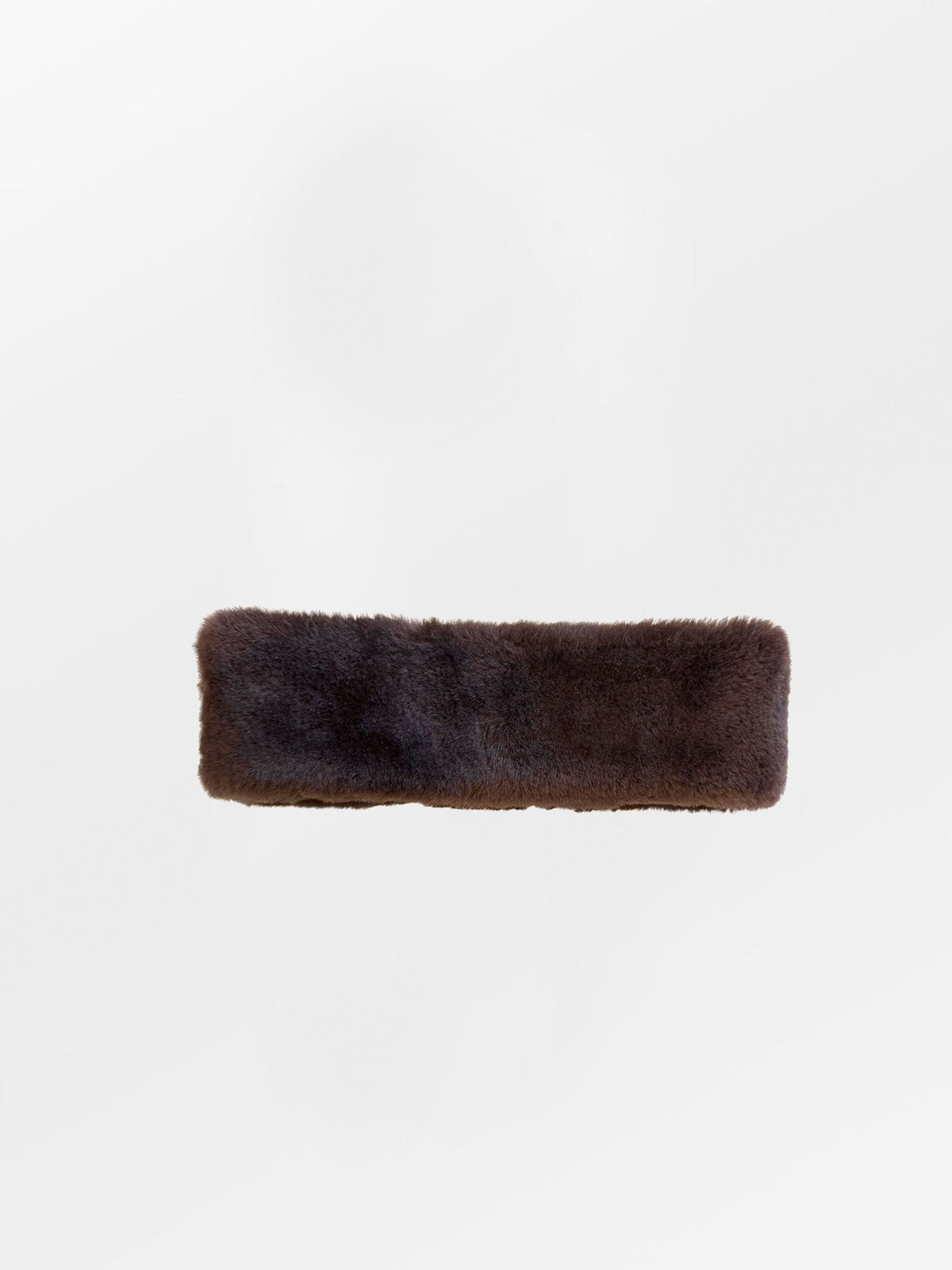 Becksöndergaard, Dora Shearling Headband - Chocolate Torte, winter accessories, winter accessories