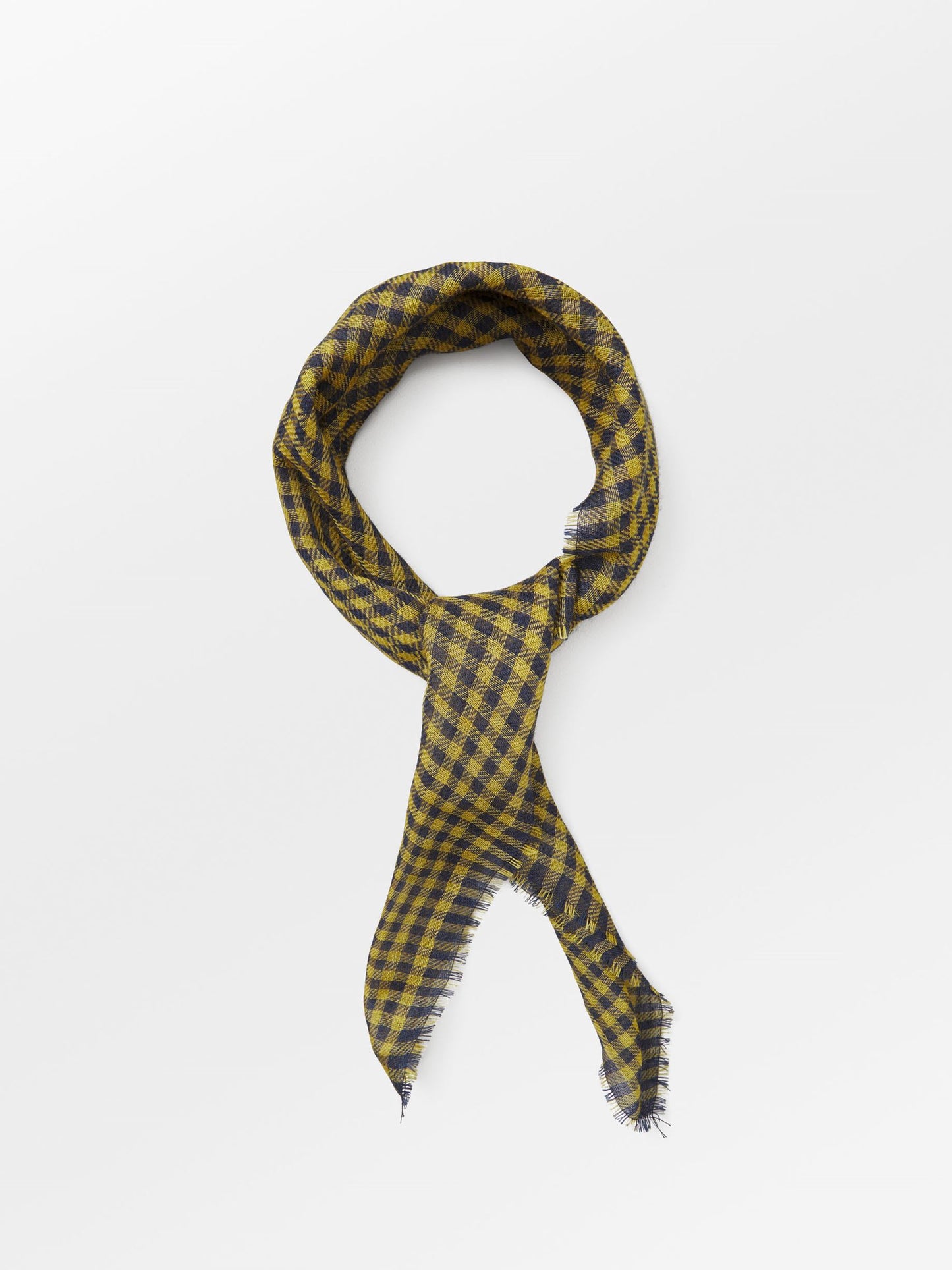 Gingham Wica Scarf OneSize BeckSöndergaard