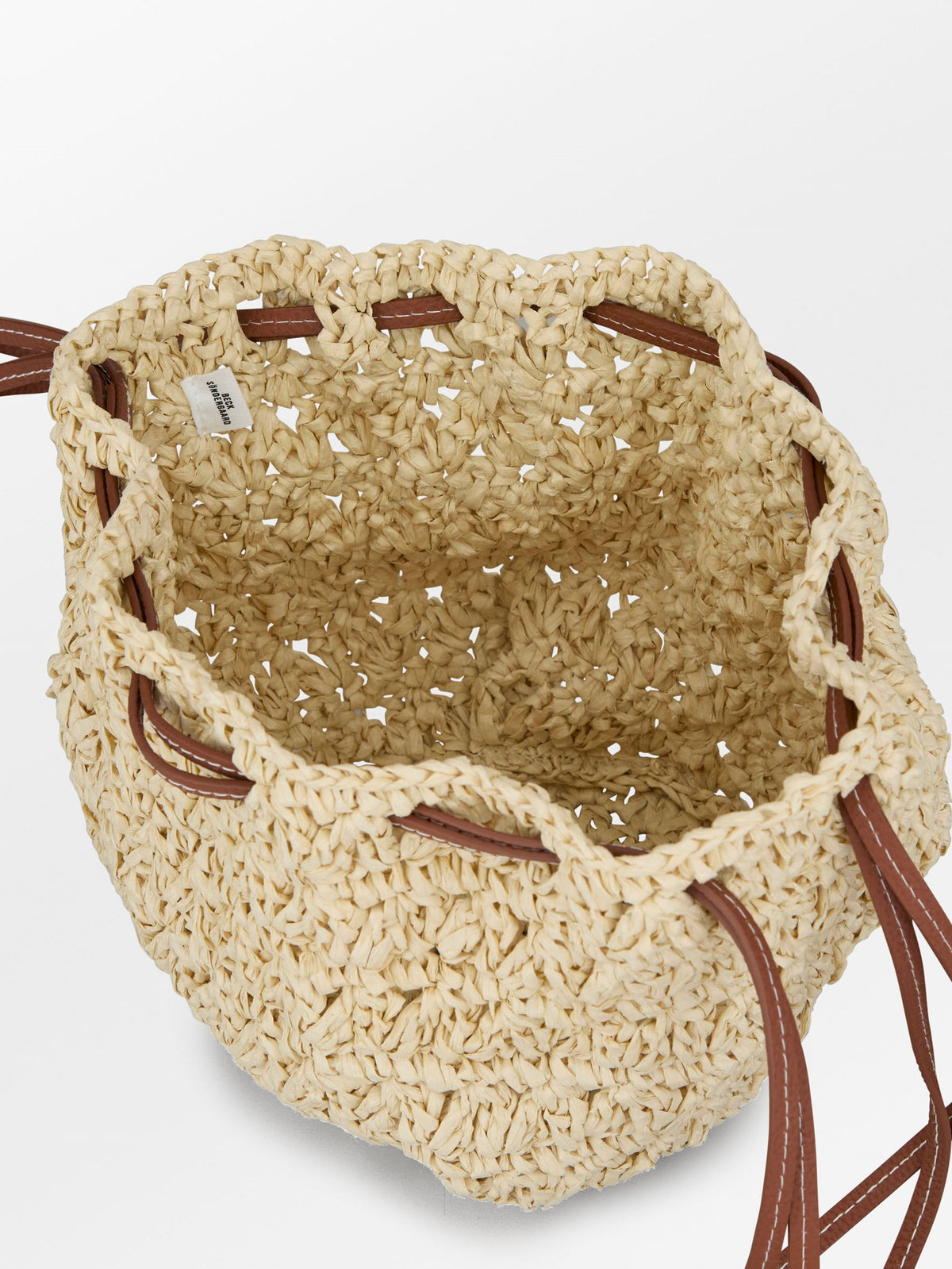Mesh Straw Bina Bag OneSize BeckSöndergaard