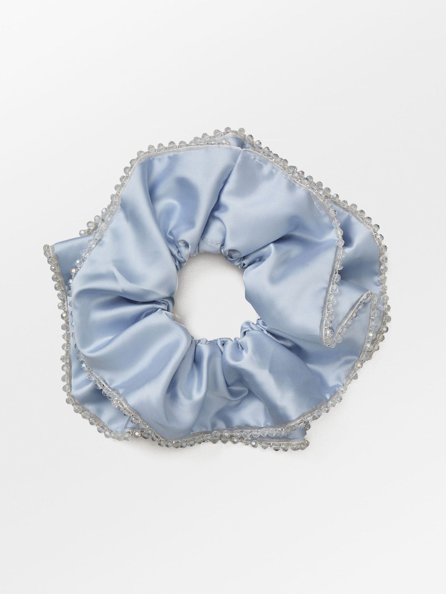 Becksöndergaard, Luster Bead Scrunchie - Kentucky Blue, accessories, accessories, archive, archive, accessories, black week, black week