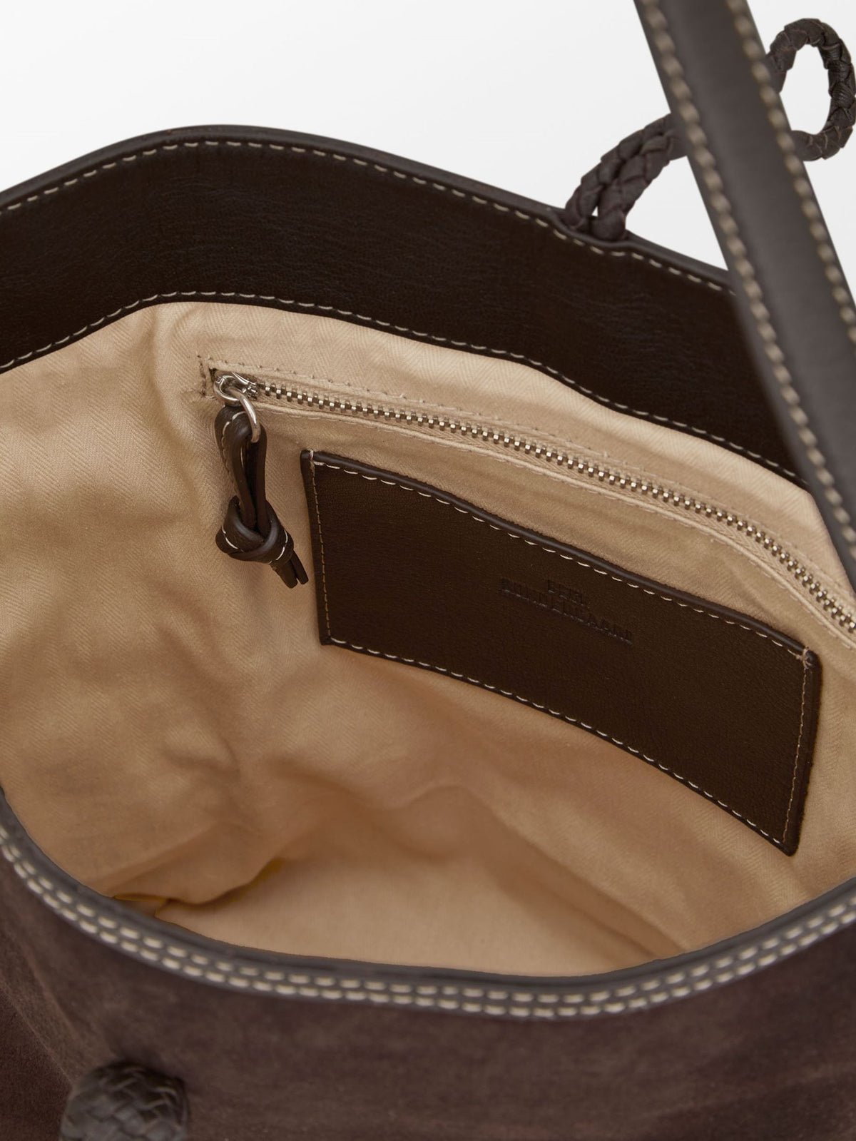 Becksöndergaard, Suede Sina Bag - Chocolate Plum, onesize