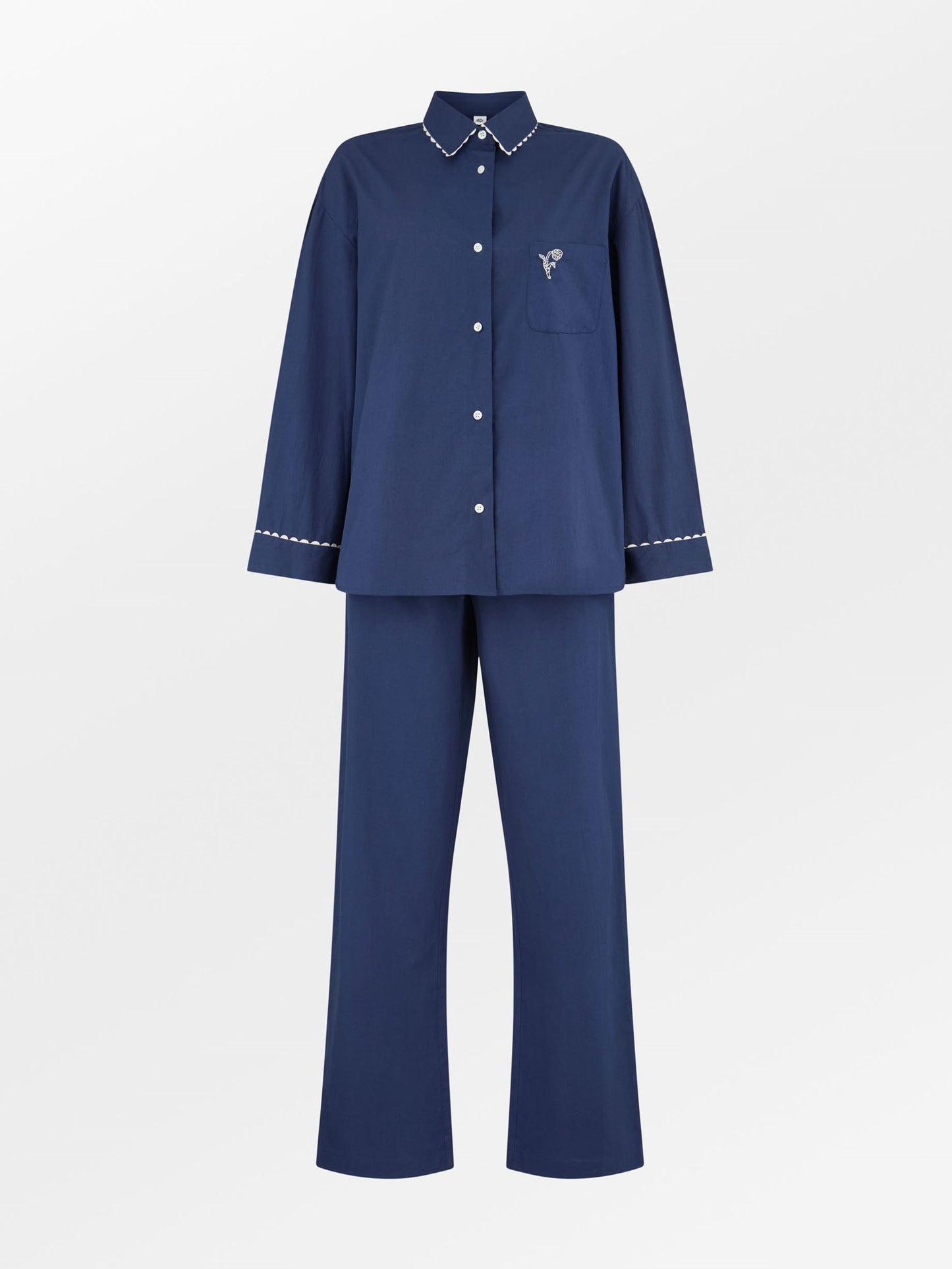 Scallop Pyjamas Shirt Clothing BeckSöndergaard