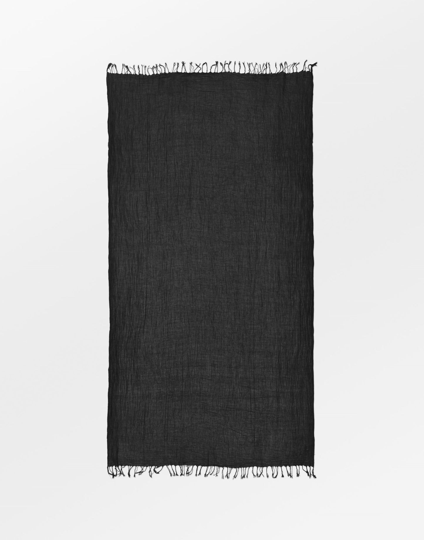 Becksöndergaard, Solid Ilona Scarf - Black, scarves, black week, black week
