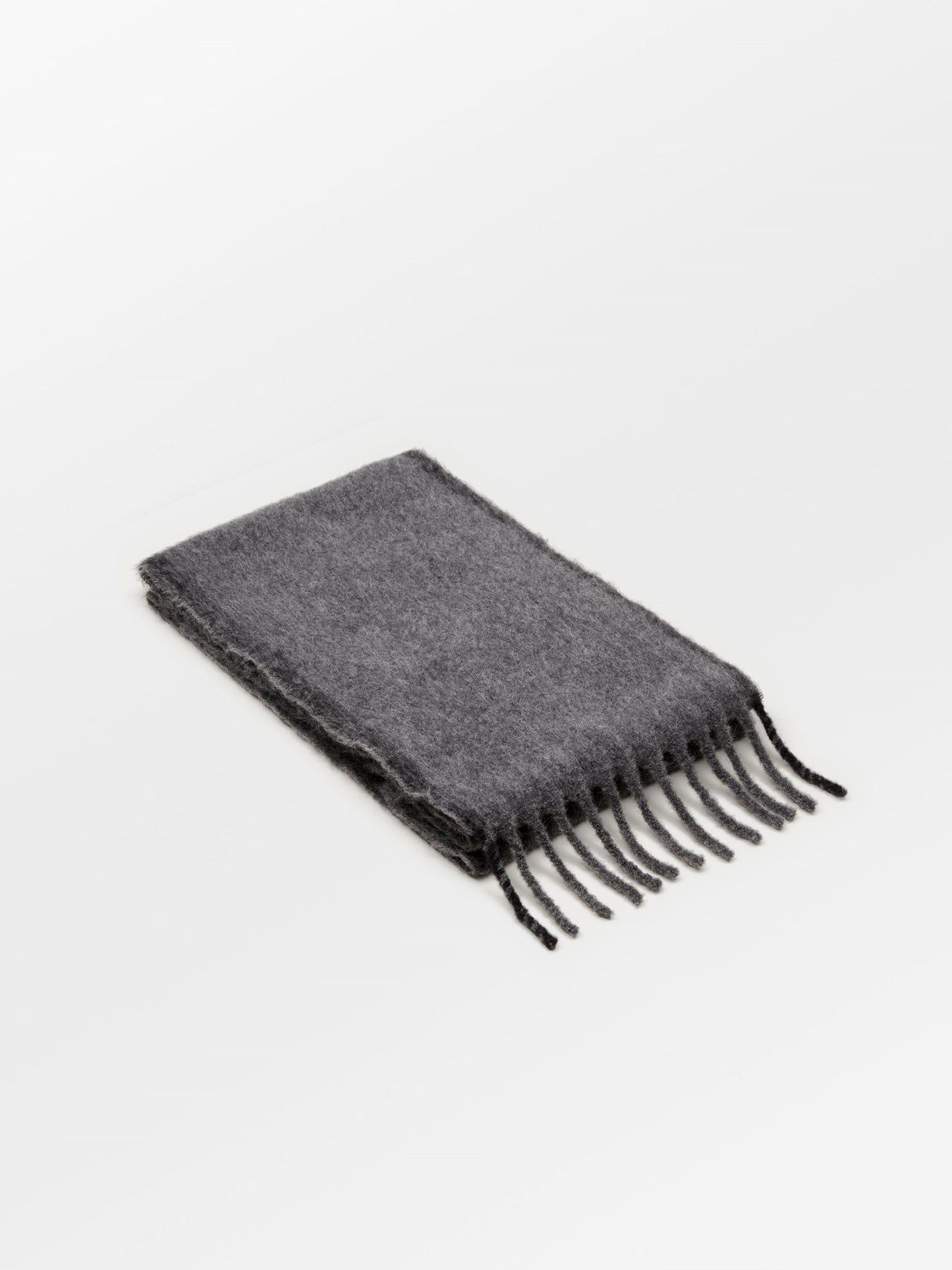 Solid Yuta Scarf - Grey OneSize BeckSöndergaard