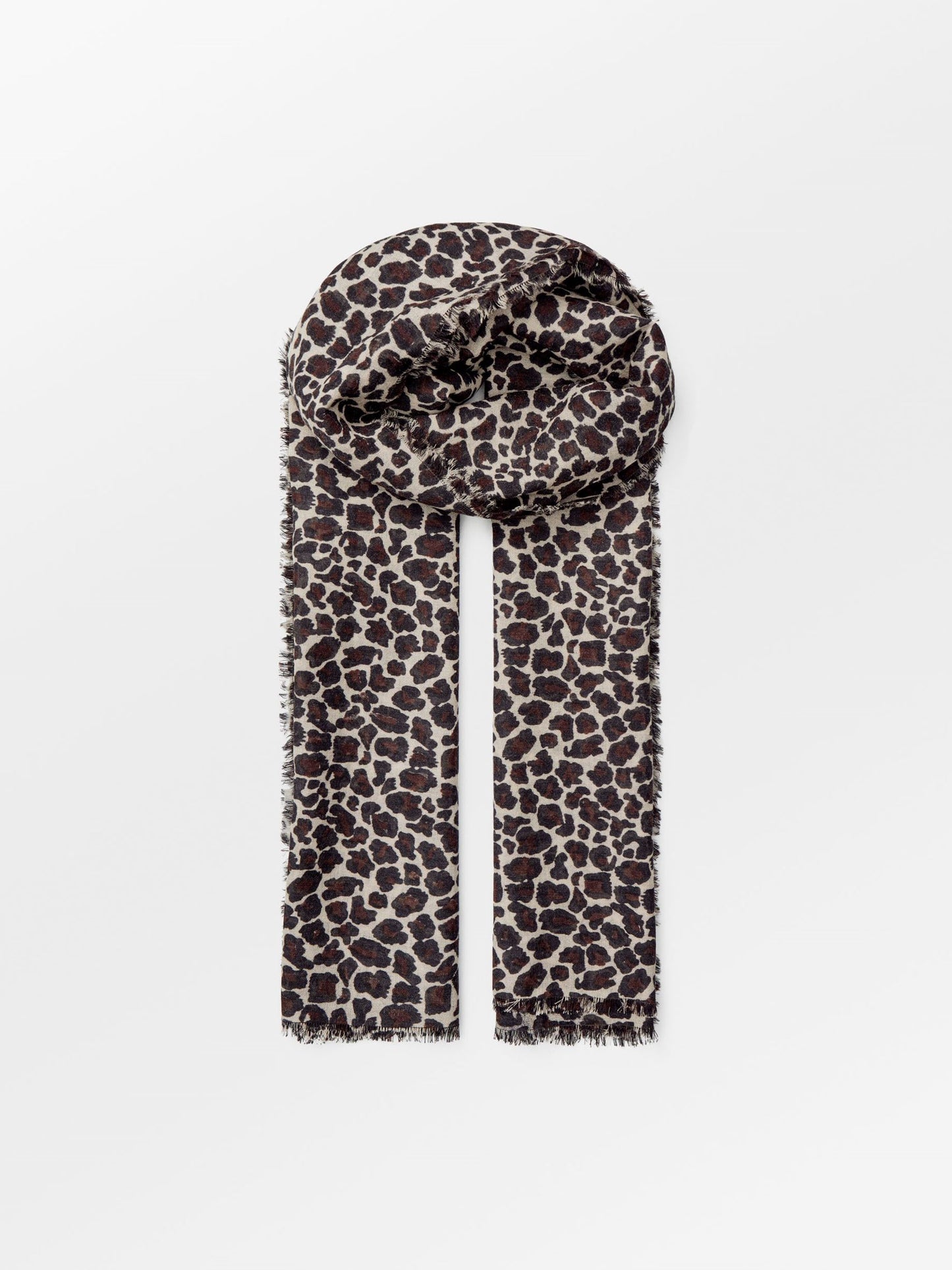 Becksöndergaard, Leopa Woo Scarf - Light Grey, scarves, scarves, black week, black week