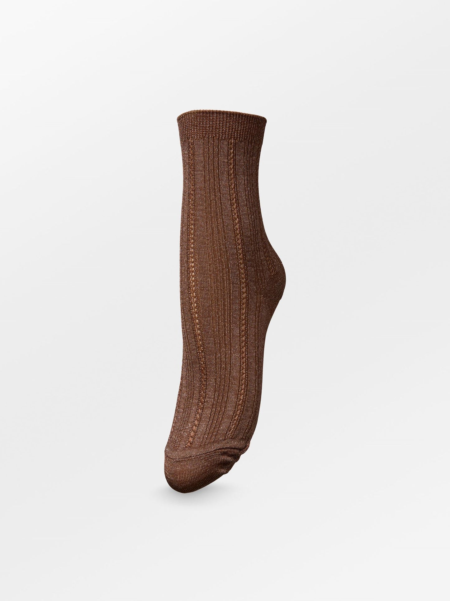 Becksöndergaard, Glitter Drake Sock - Mocha Brown, socks, socks, black week, black week