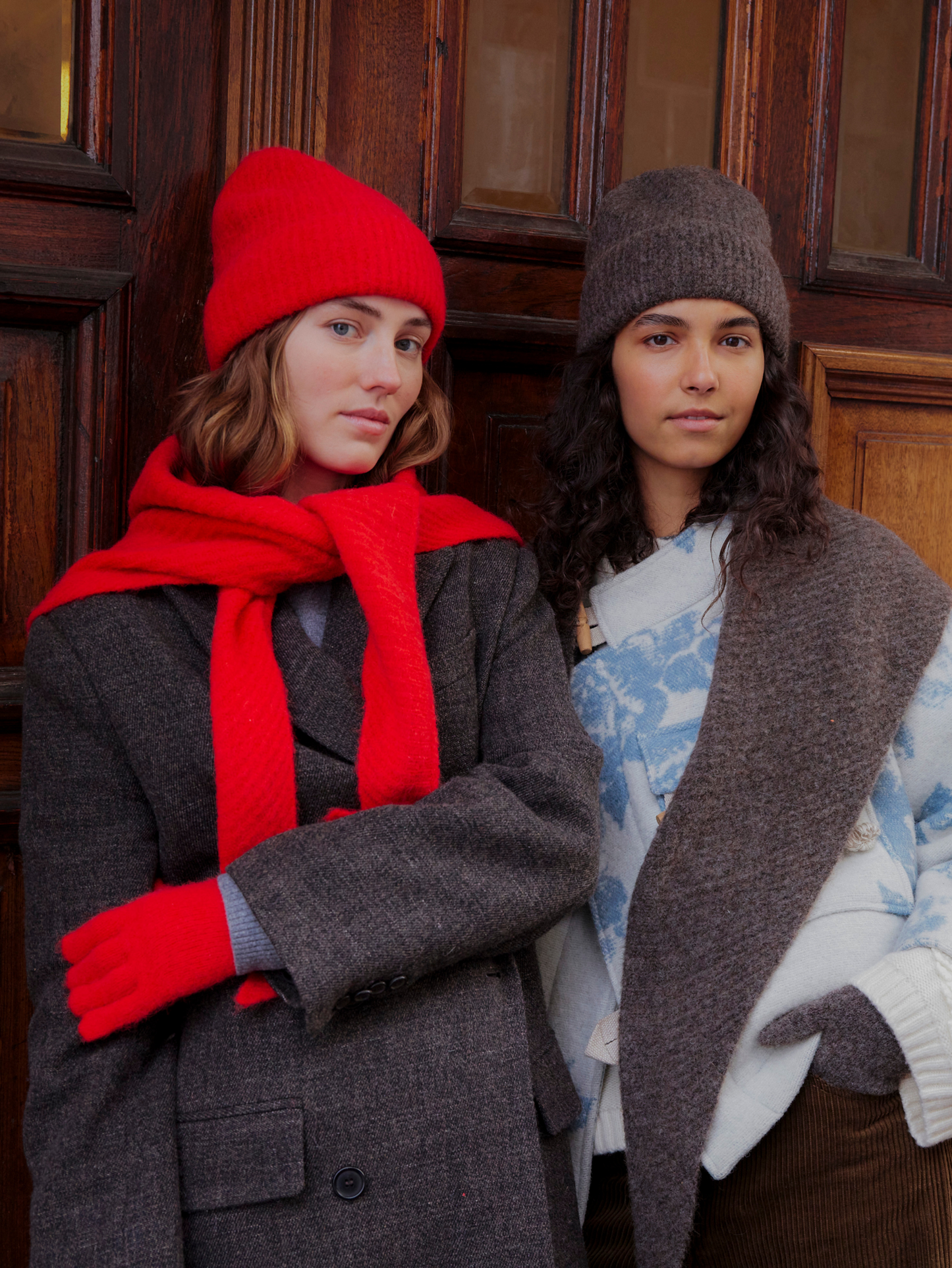 Alpaca-Wool Triangle Scarf OneSize BeckSöndergaard