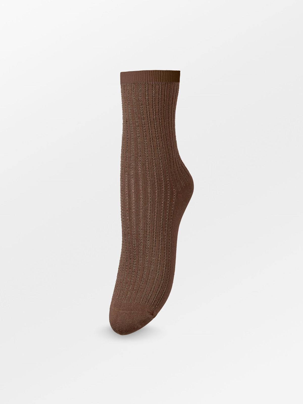 Becksöndergaard, Helga Crochet Sock - Acorn Brown, socks, socks, noos, black week, noos