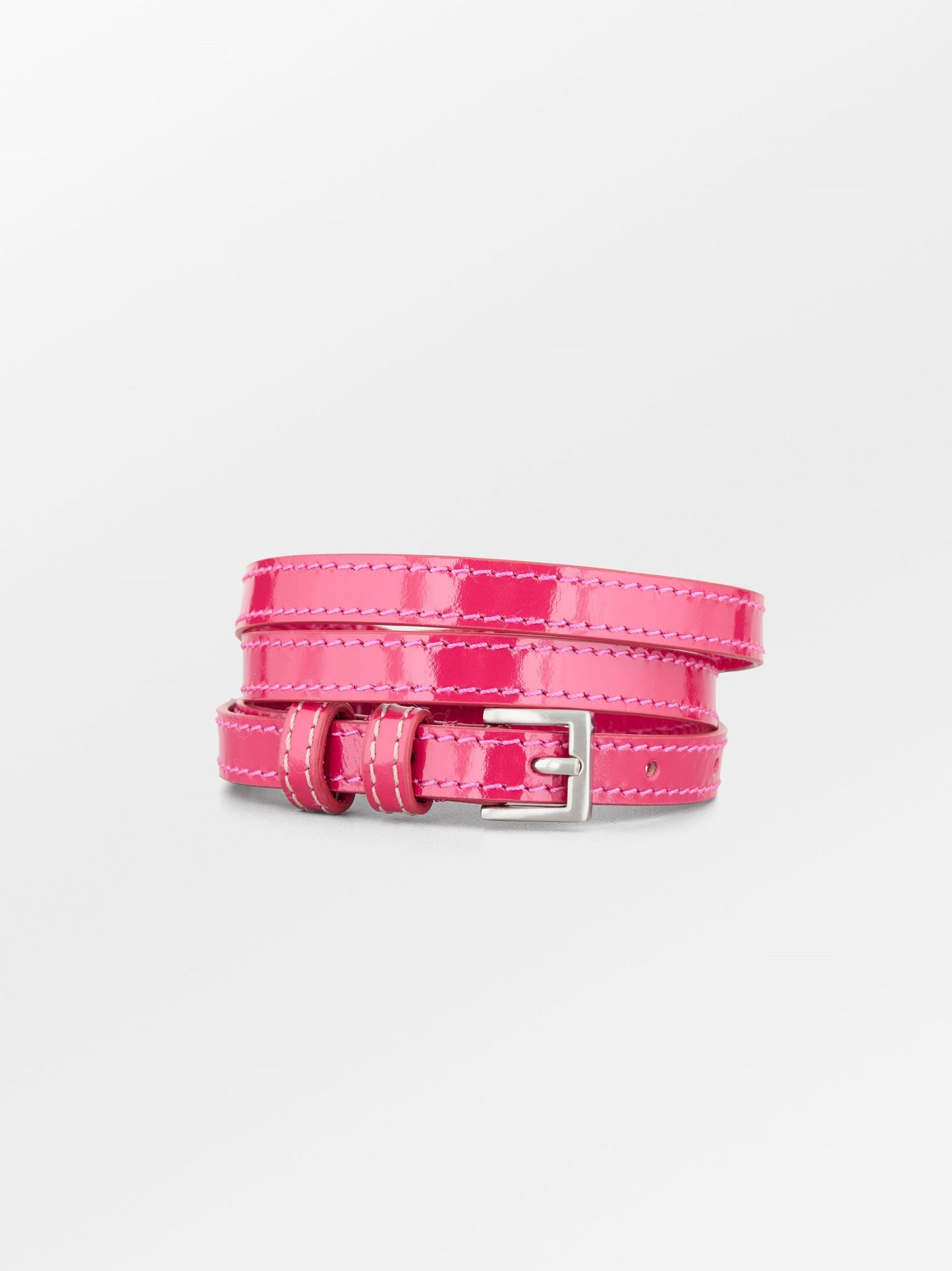 Becksöndergaard, Sheeny Aria Belt - Sangria Pink, accessories, accessories, archive, archive, party, black week, black week, party