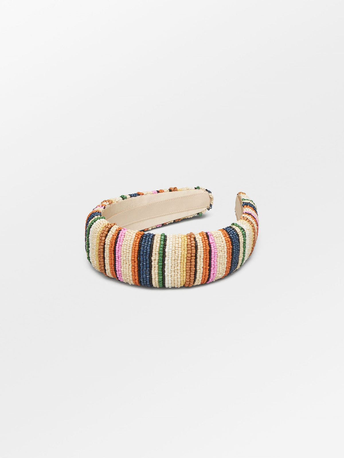 Stripes Wide Beaded Hairbrace OneSize BeckSöndergaard