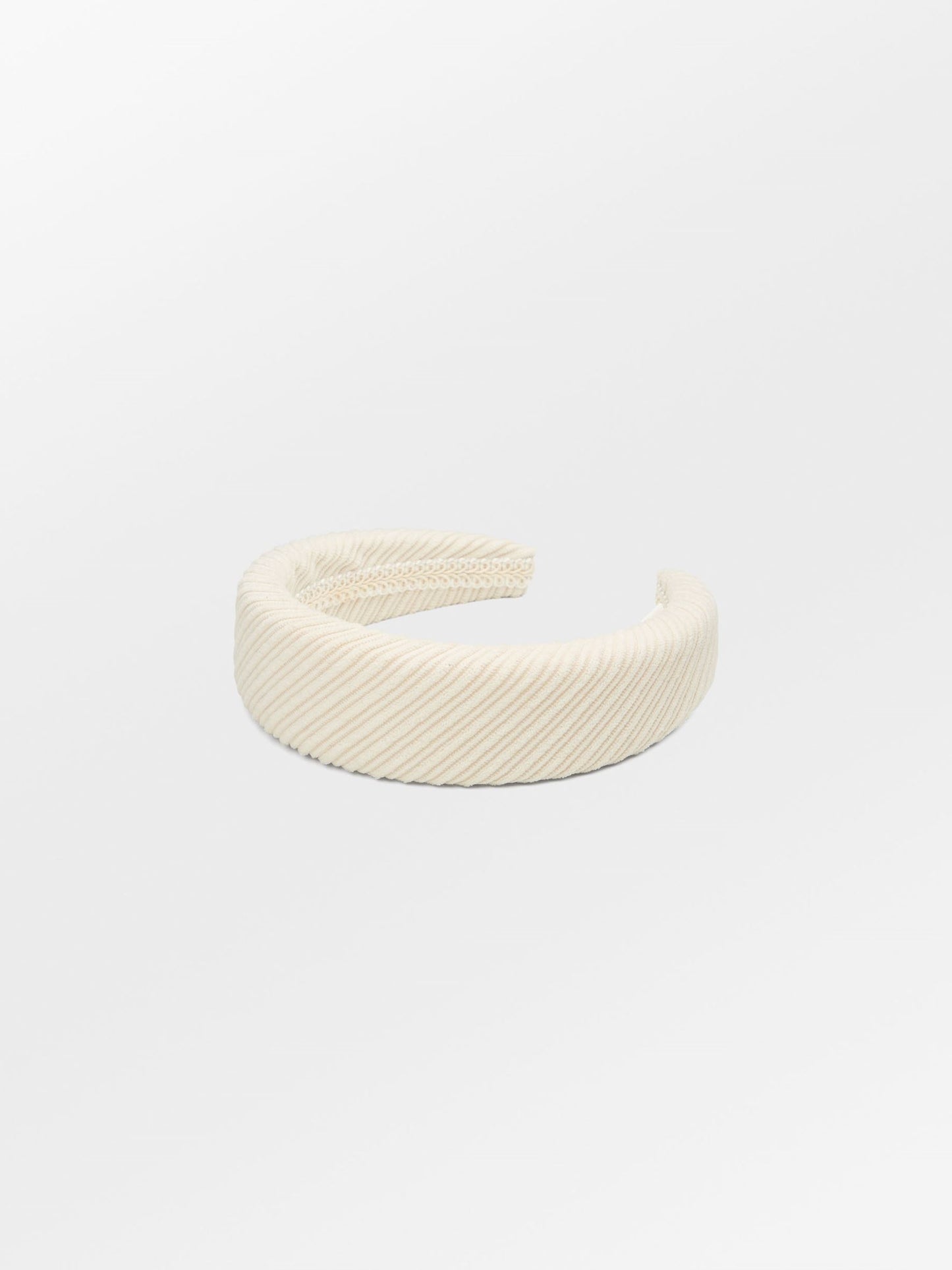 Becksöndergaard, Corduroy Wide Hairbrace - Birch White, accessories, archive, archive, accessories, black week, black week