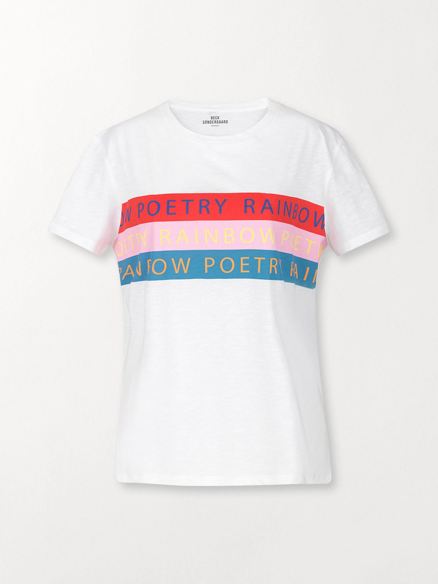 Rainbow Poetry T-Shirt Clothing BeckSöndergaard