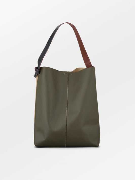 Glossy Mae Leather Shopper Bag - Multi color OneSize BeckSöndergaard
