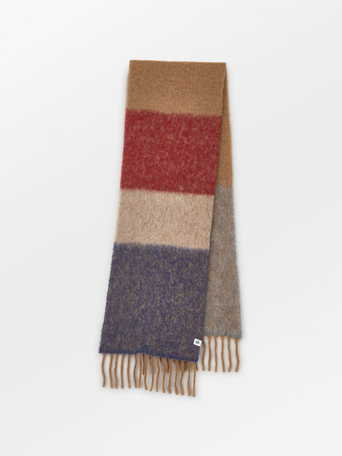 Becksöndergaard, Striped Anilopa Scarf - Burgundy, archive, archive, black week