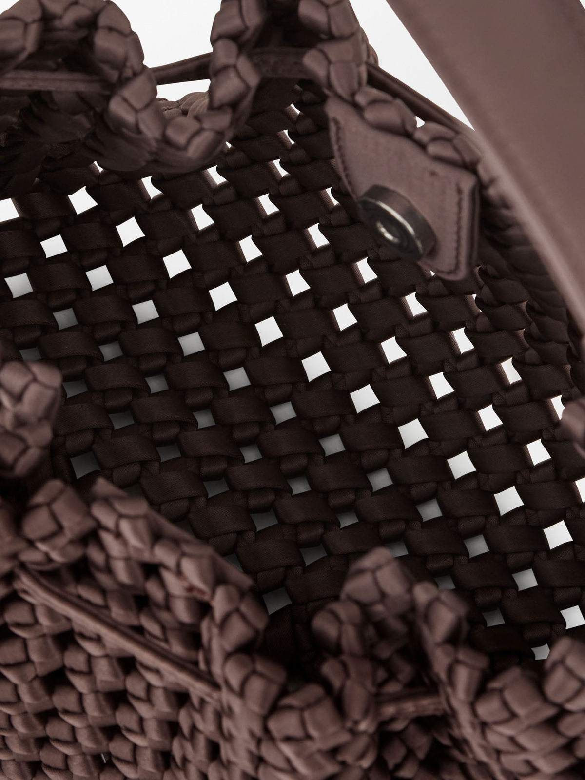 Becksöndergaard, Braided Satin Brea Bag - Hot Fudge Brown, bags, bags, bags