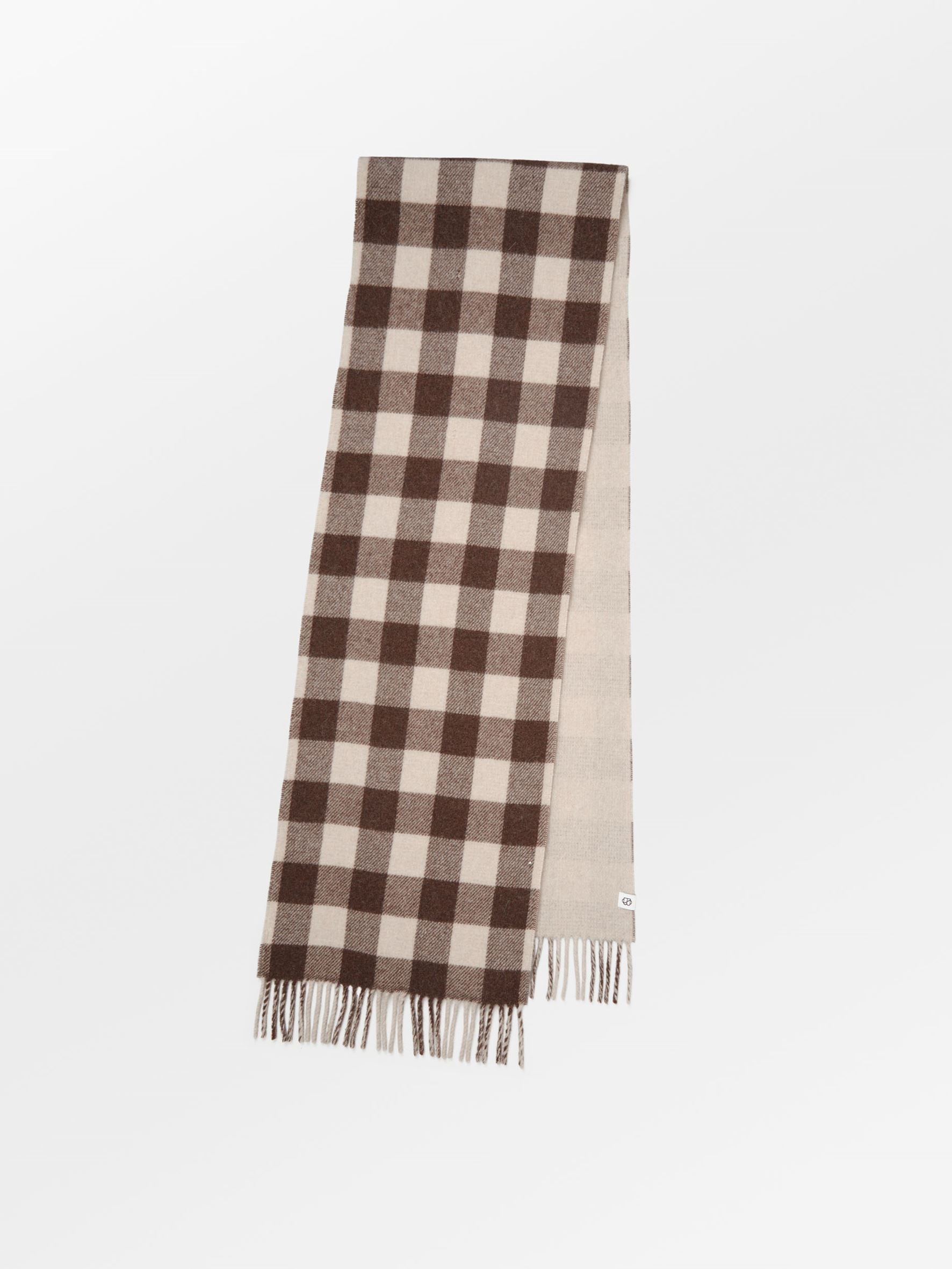 Becksöndergaard, Florenca Scarf - Melange Brown, scarves, scarves, sale, sale, scarves