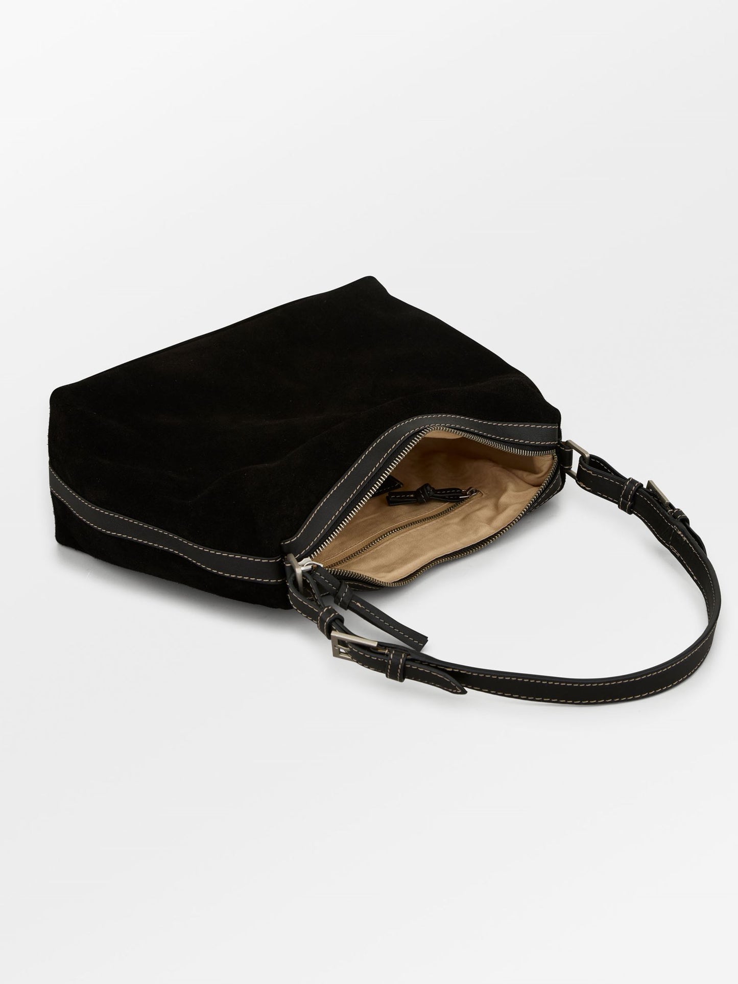 Becksöndergaard, Suede Ginni Medi Bag - Black, bags, bags, bags, bags, bags, bags, bags, bags, gifts, gifts, gifts