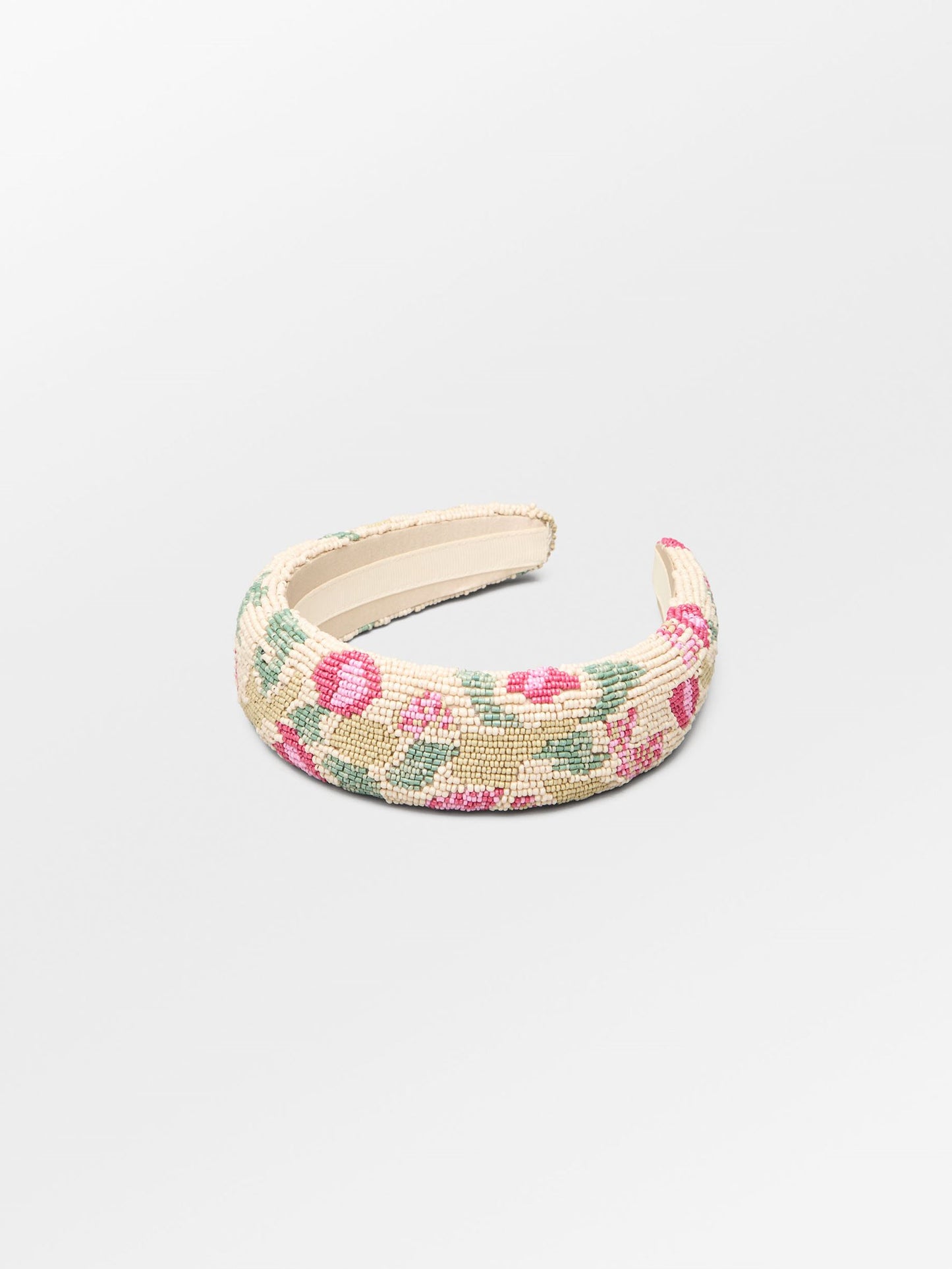 Becksöndergaard, Tapelia Wide Beaded Hairbrace - Summer Sand, accessories, accessories, accessories