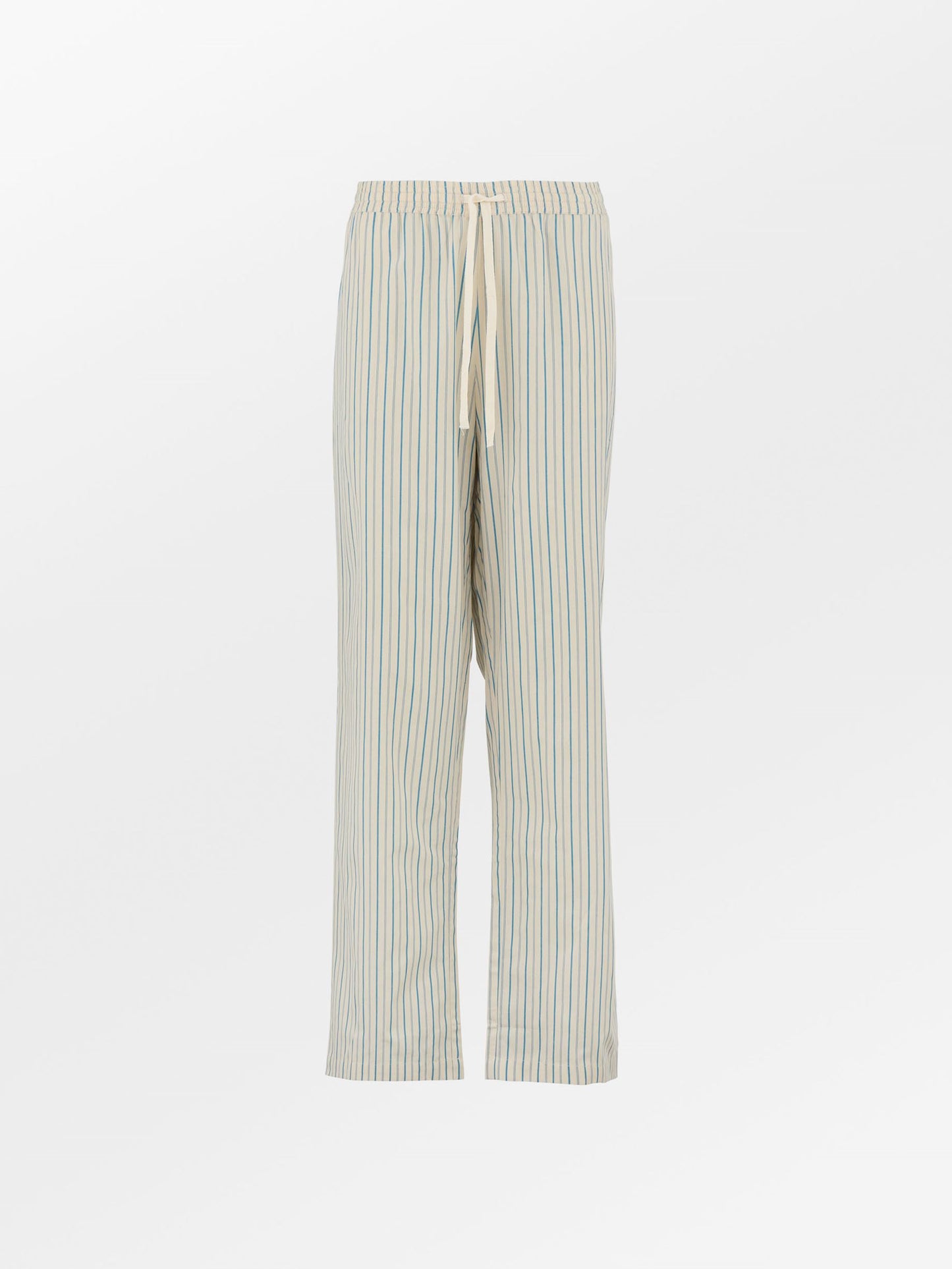 Becksöndergaard, Suri Pants - Shirt Blue/Off-White, archive, homewear, homewear, archive, black week, black week