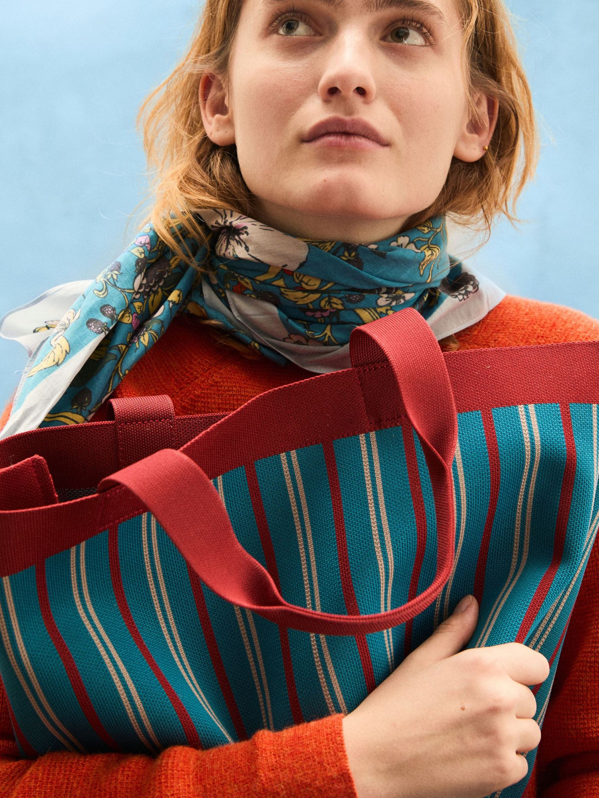 Becksöndergaard, Interlock Lillian Bag - Mosaic Blue, archive, archive, black week