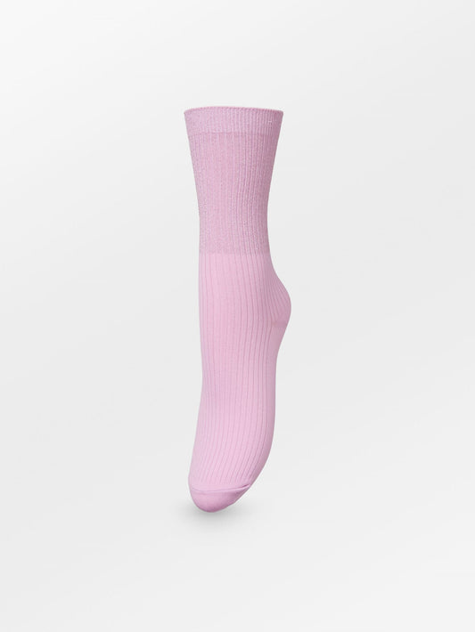 Becksöndergaard, Grady Glitter Sock - Lilac Chiffon, socks, sale, sale, socks