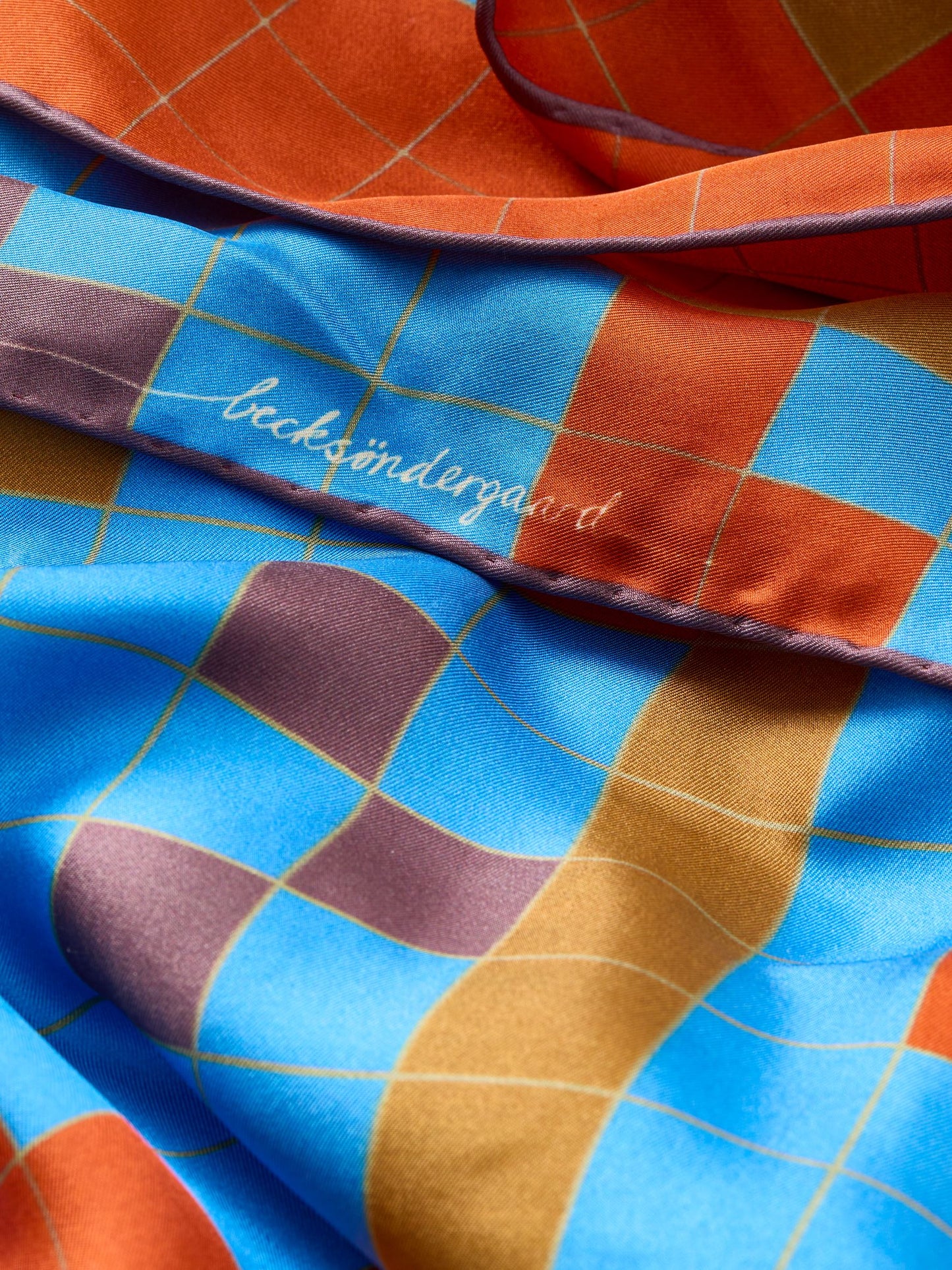 Becksöndergaard, Flotillia Sia Scarf - Rooibos Orange, scarves, scarves