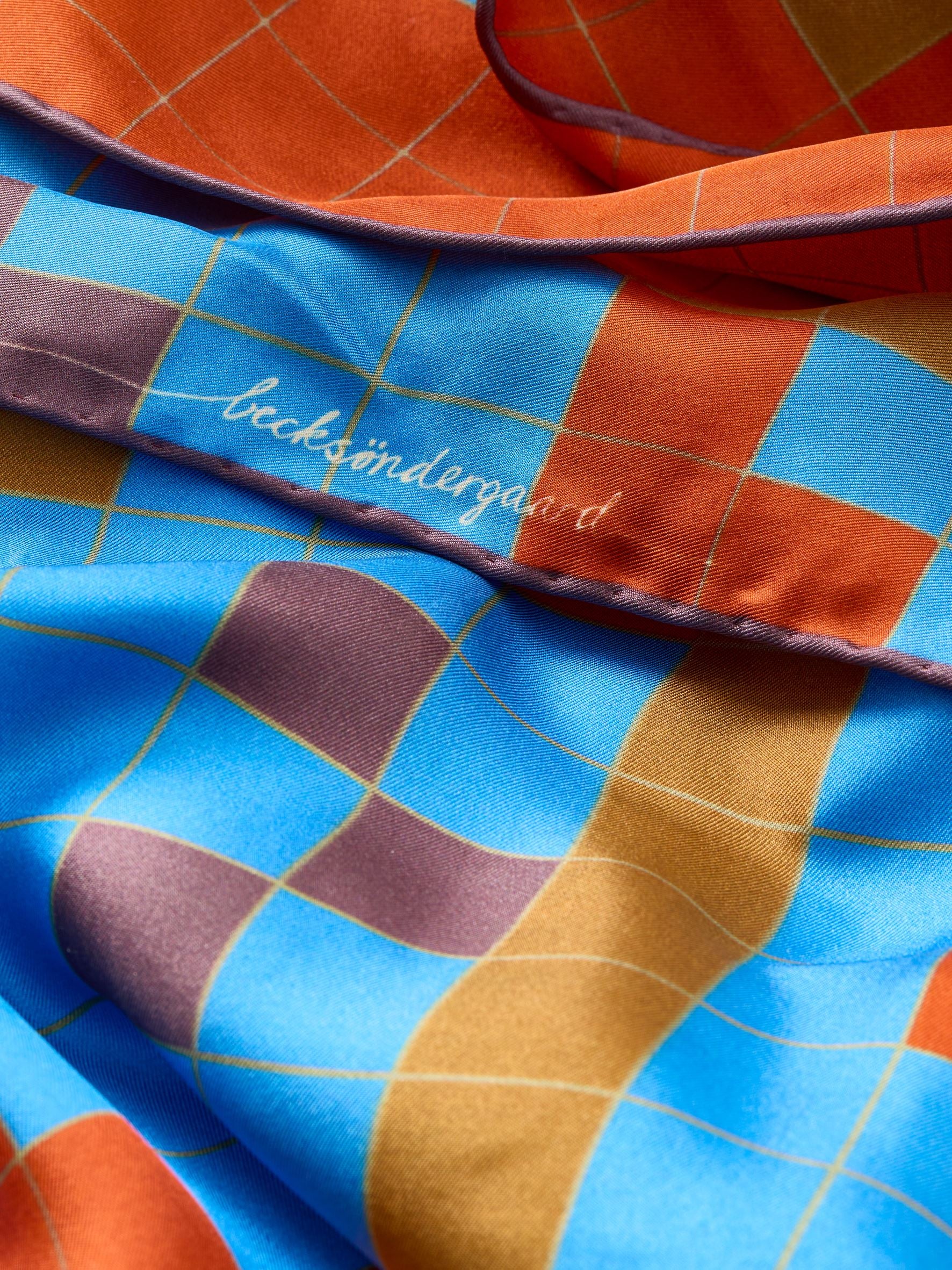 Becksöndergaard, Flotillia Sia Scarf - Rooibos Orange, scarves, scarves