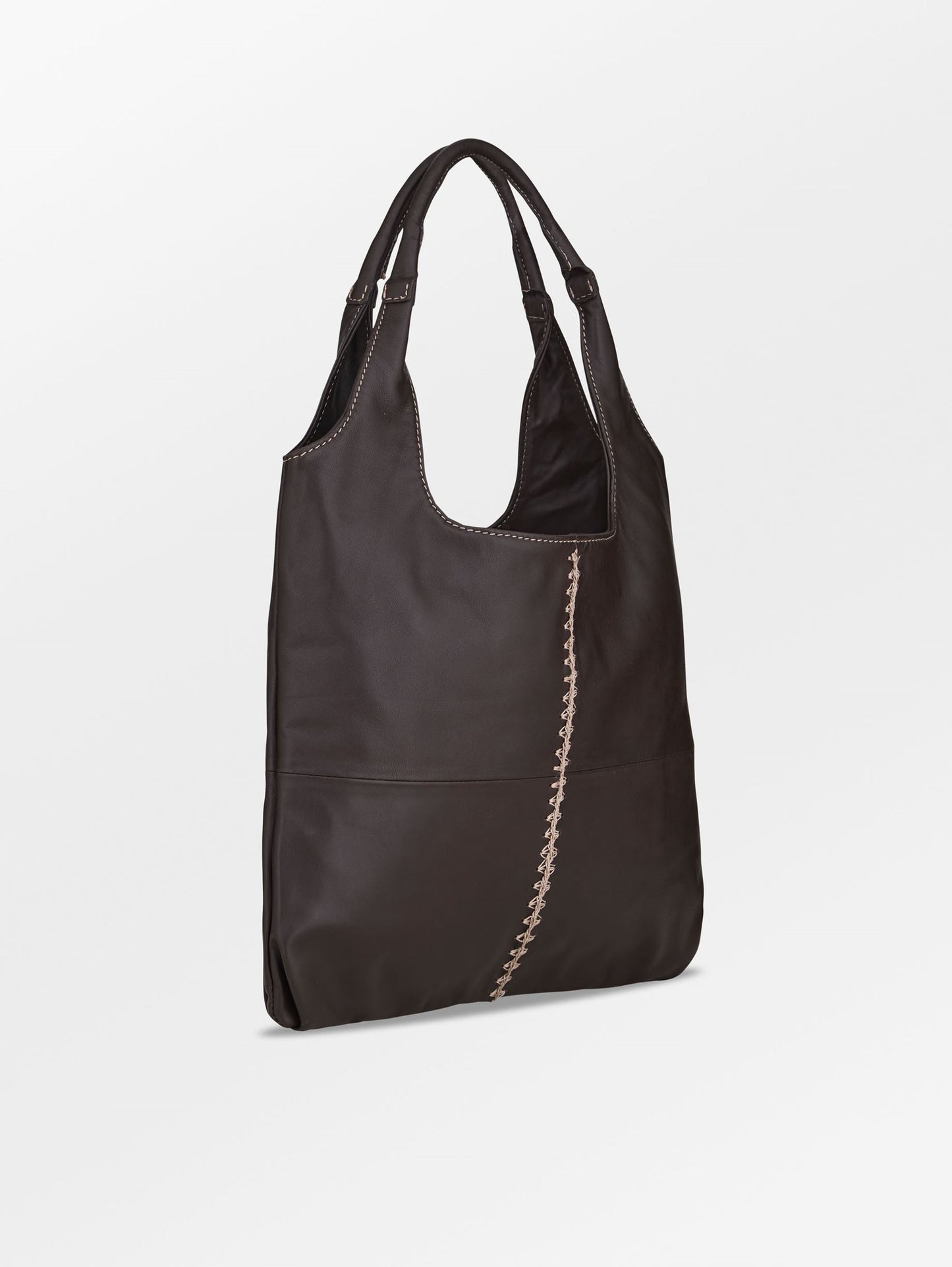 Lamb Clea Crochet Shopper Bag - Brun OneSize BeckSöndergaard