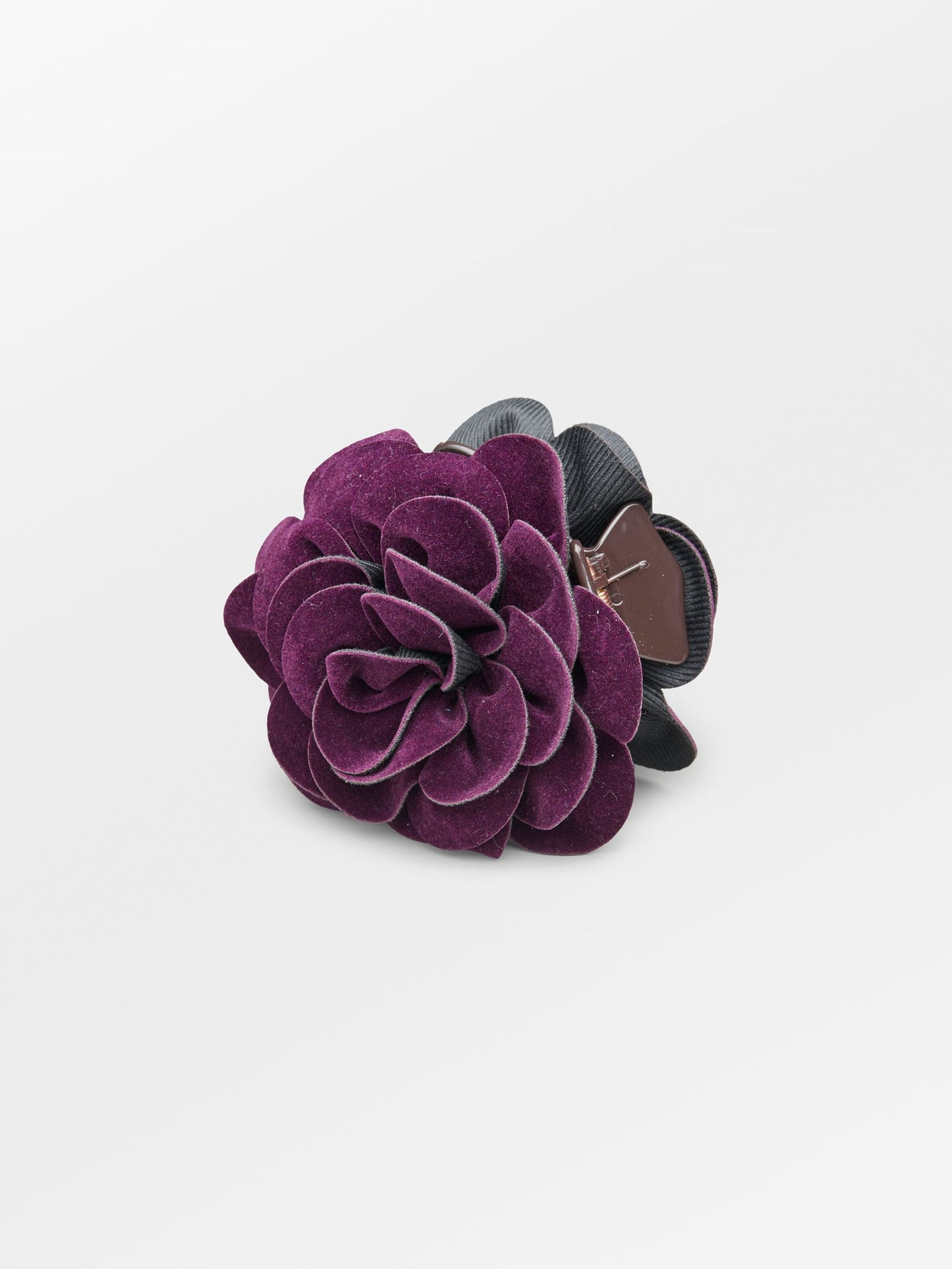 Becksöndergaard, Velvet Peromia Hair Claw - Plum Perfect, accessories, accessories, sale, sale