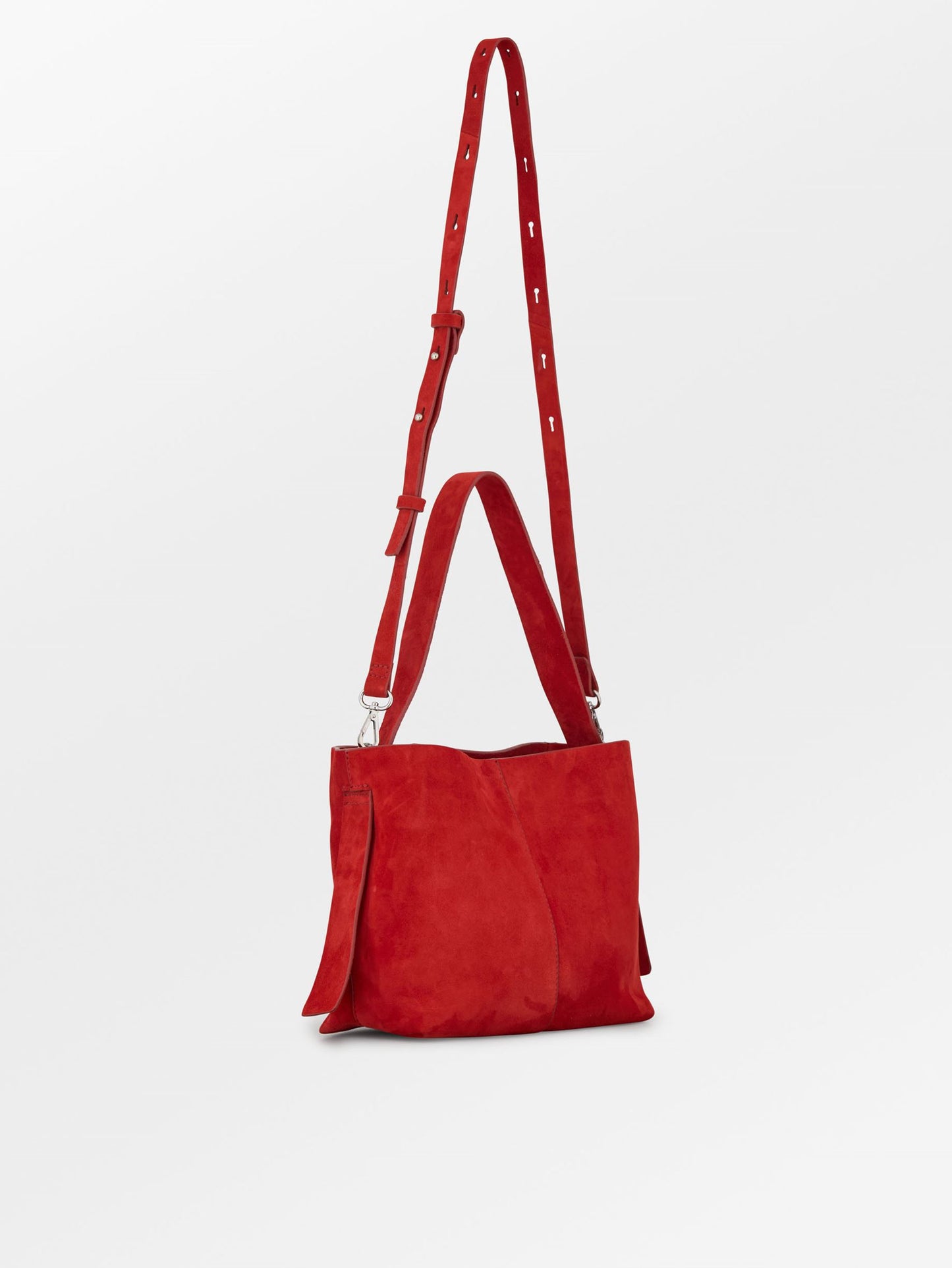 Becksöndergaard, Suede Fraya Small Bag - Adrenaline Red, bags, bags, bags, sale, sale, bags, bags, bags, bags, gifts, black week, black week
