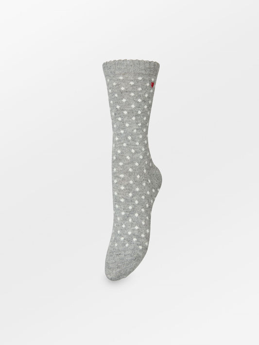 Dotted Wola Sock OneSize BeckSöndergaard