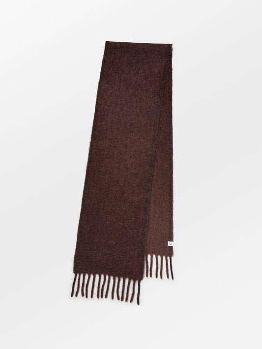 Becksöndergaard, Solid Yuta Scarf - Hot Fudge Brown, scarves, scarves, sale, sale, scarves