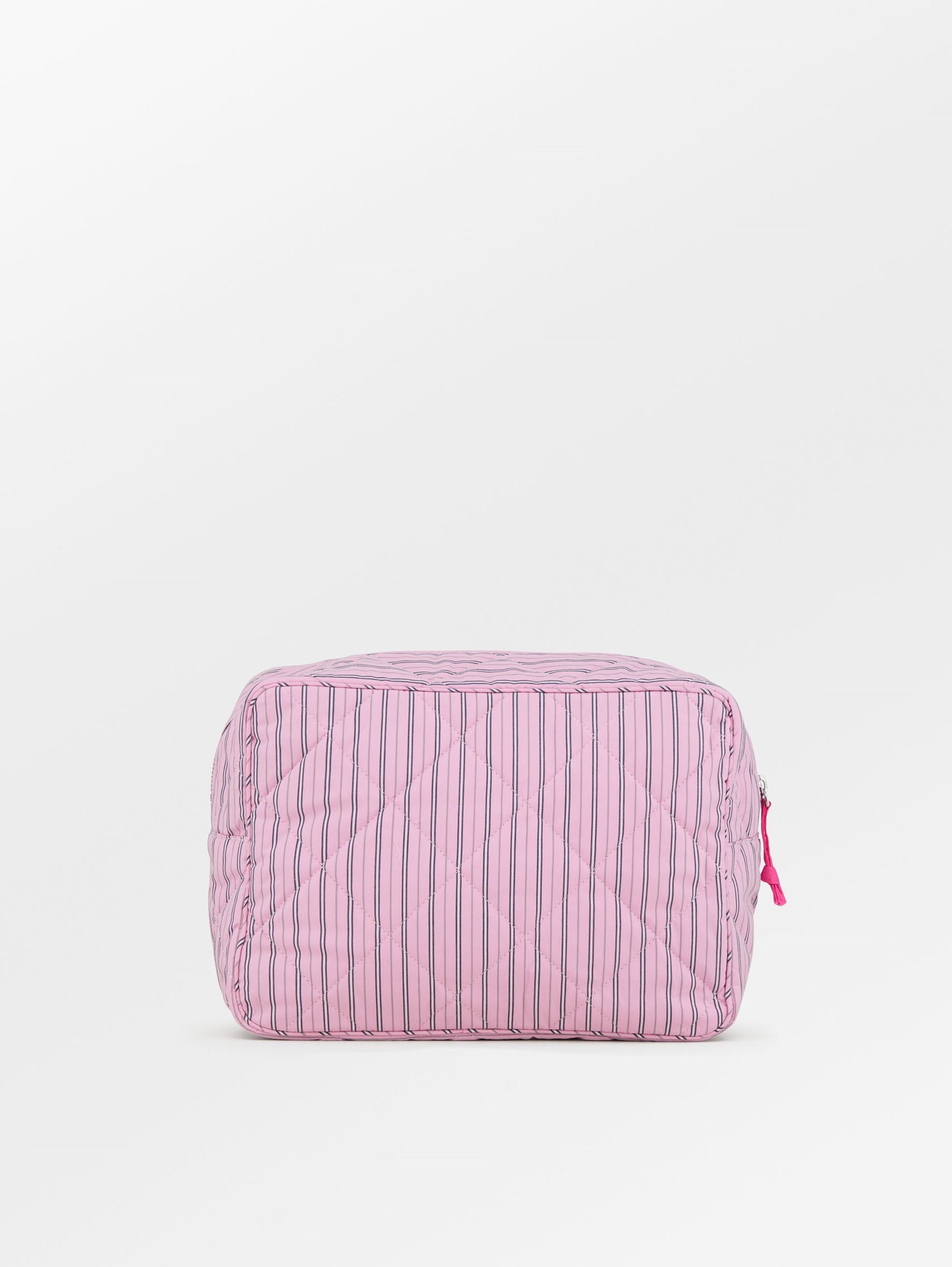 Becksöndergaard, Stripel Malin Bag - Candy Pink/Navy, archive, archive, homewear, sale, homewear, sale, archive