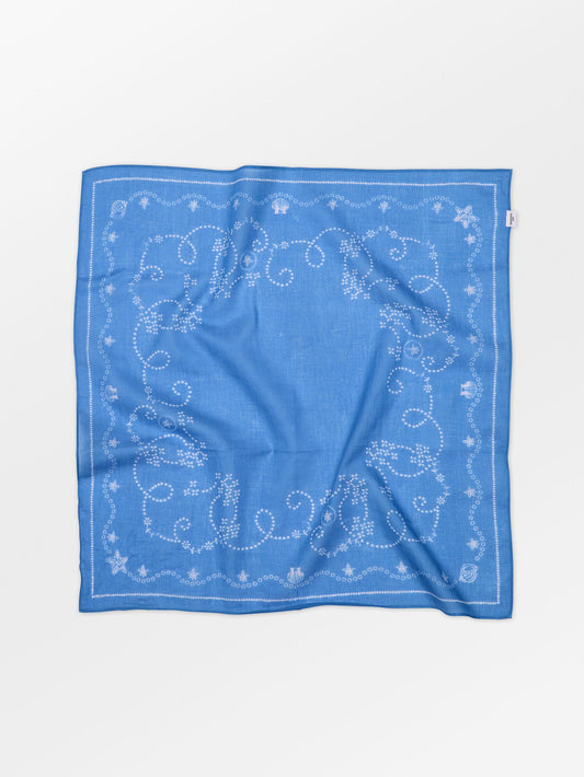 Becksöndergaard, Anglaisia Cotta Scarf - Regatta Blue, scarves, sale, sale, scarves