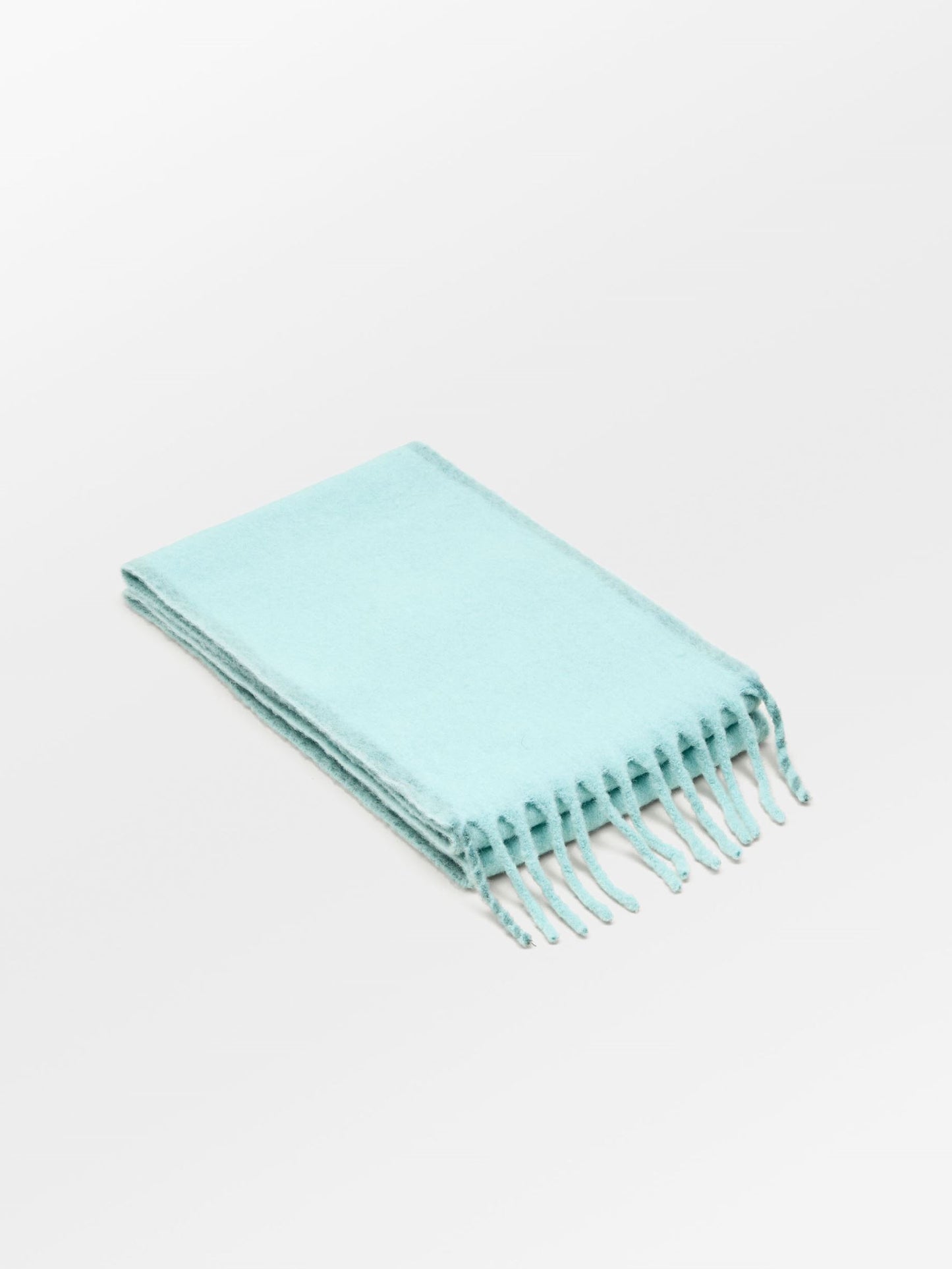 Solid Yuta Scarf - Turquoise OneSize BeckSöndergaard
