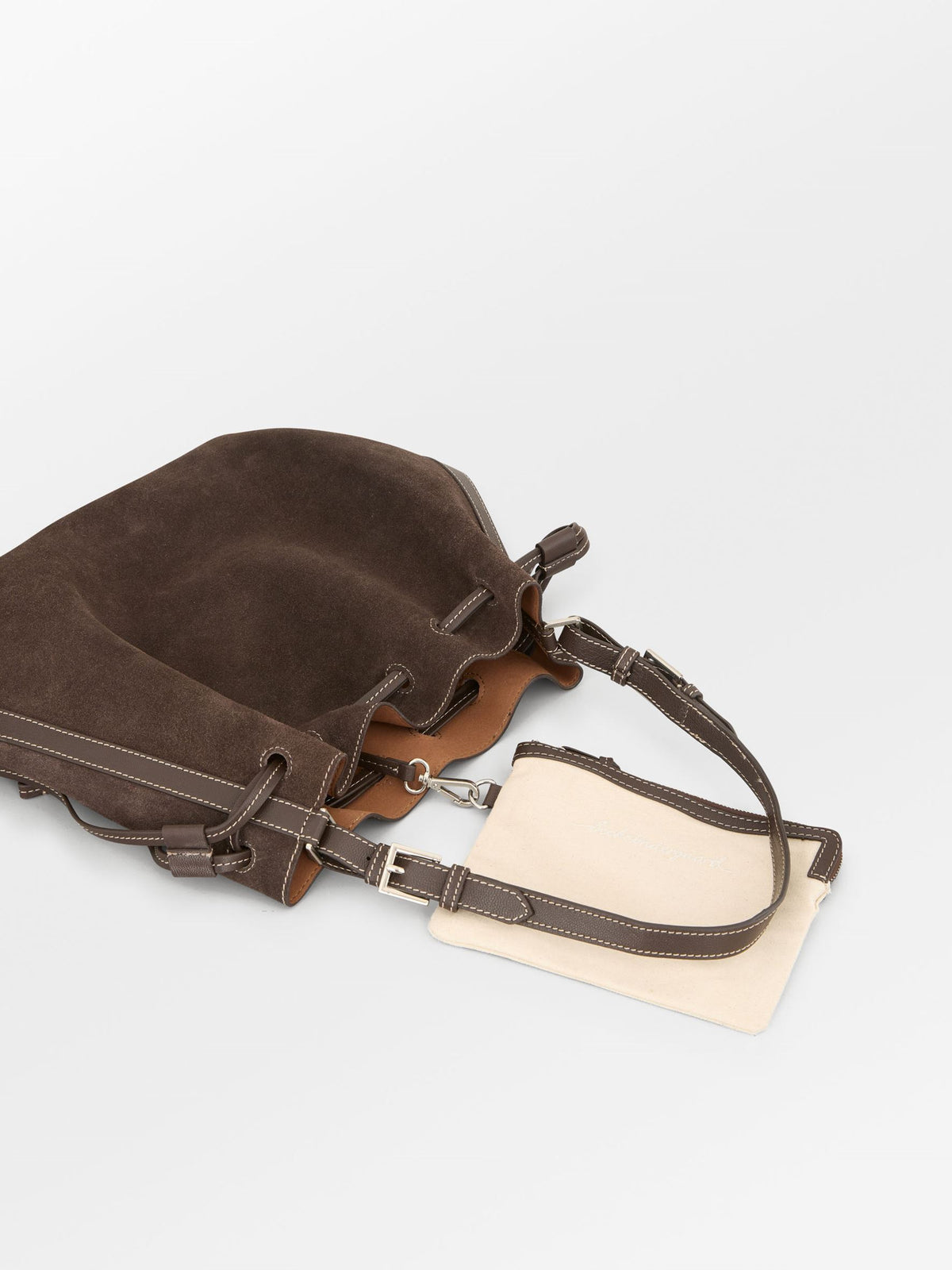 Becksöndergaard, Suede Bucket Bag - Chocolate Torte, bags, bags, bags, bags