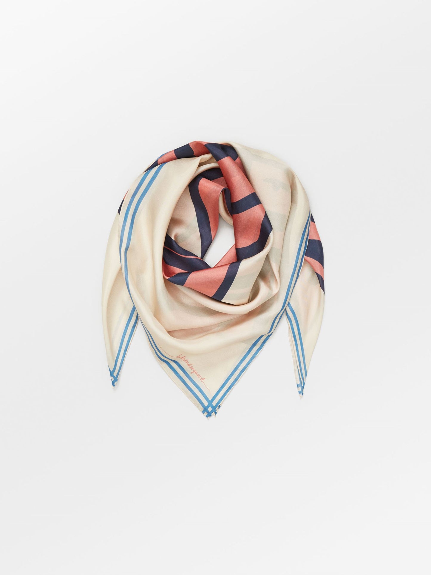 Becksöndergaard, Lala Bow Sia Scarf - Birch White, scarves, scarves, sale, sale, sale