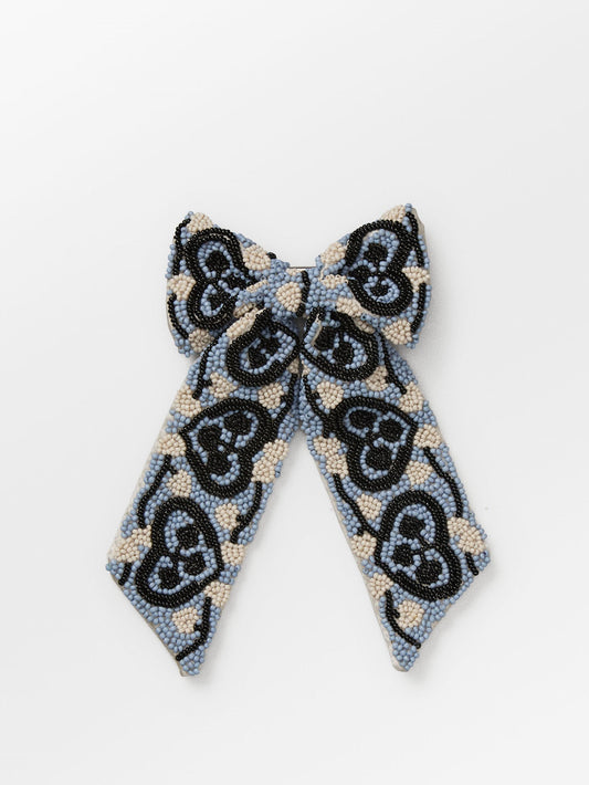 Hearty Beaded Bow Clip OneSize BeckSöndergaard