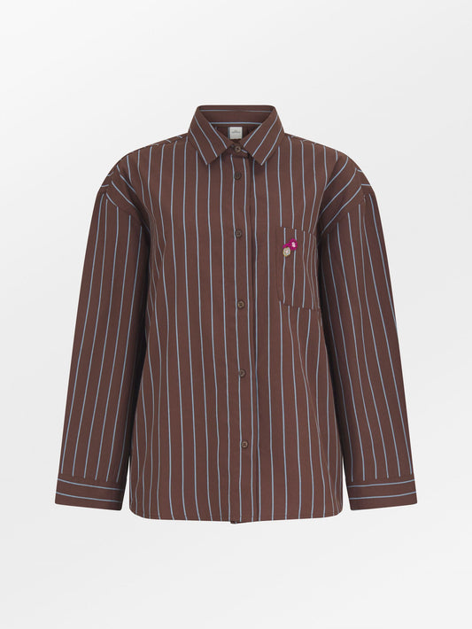 Striped Wintaflora Pyjamas Shirt Clothing BeckSöndergaard