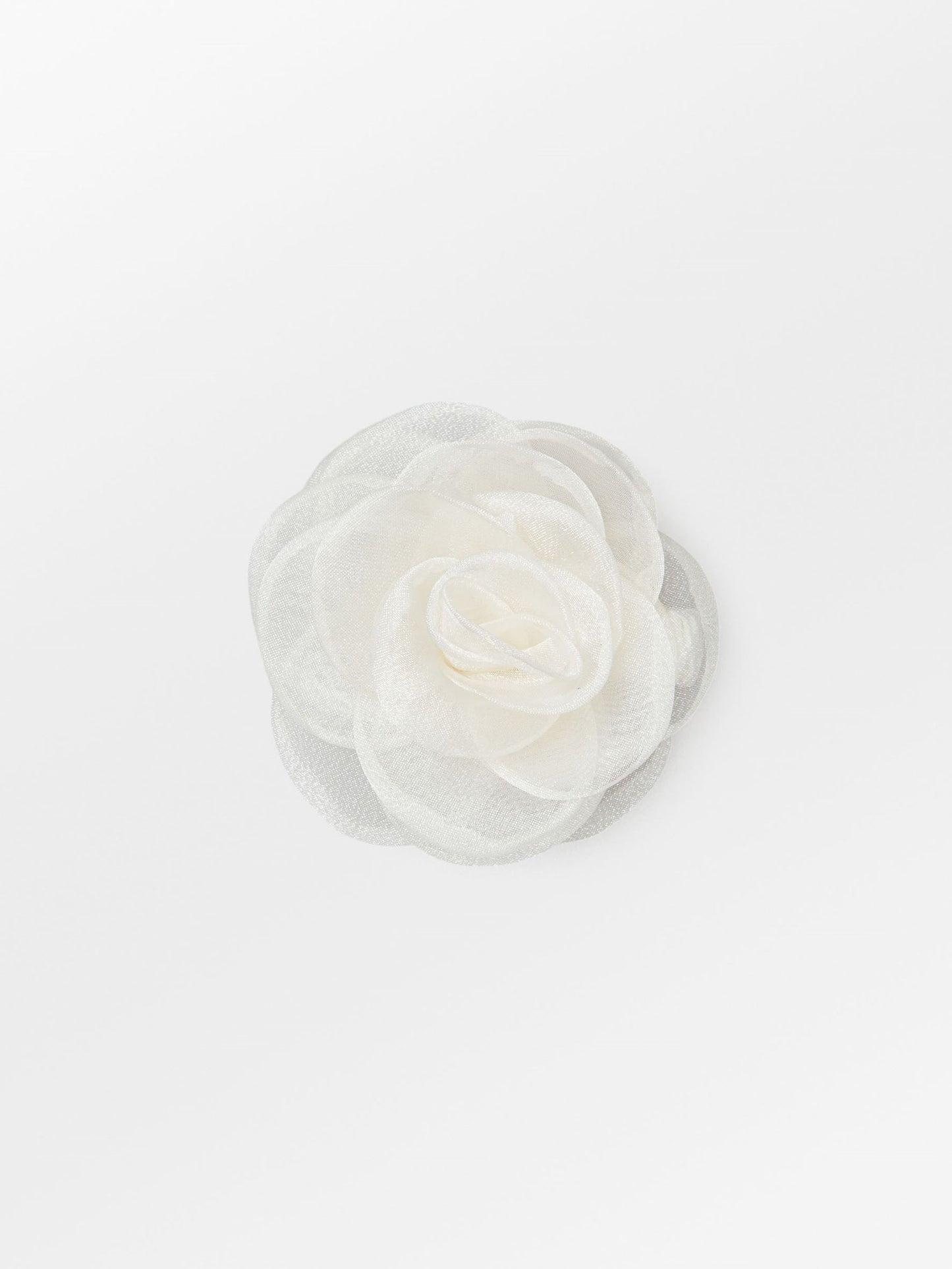 Becksöndergaard, Orchia Flower Hair Tie - White, accessories, archive, archive, sale, sale, sale