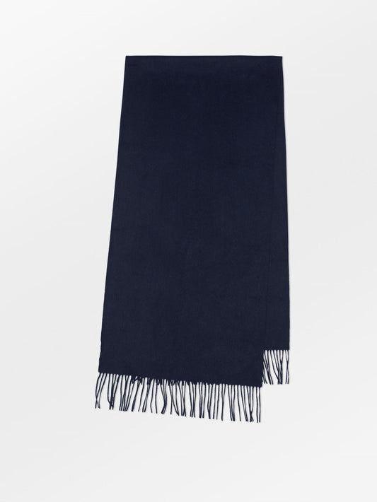 Crystal Edition Wool Scarf - Dark blue OneSize BeckSöndergaard