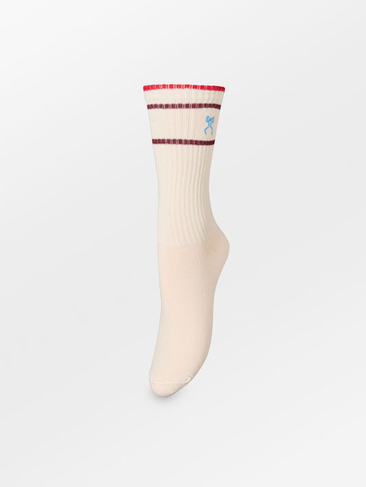 Sporty Bow Cotta Sock Socks BeckSöndergaard
