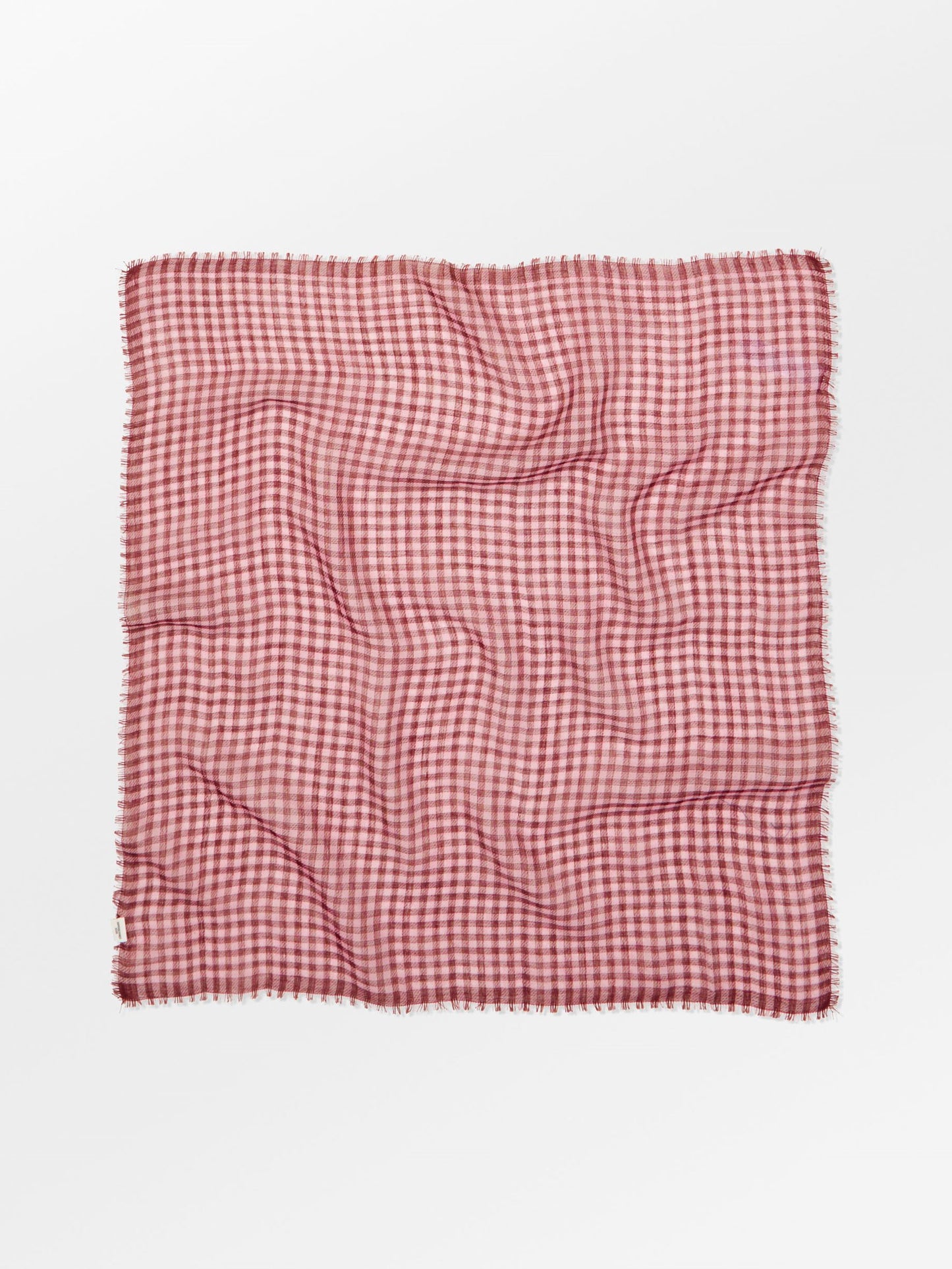 Gingham Wica Scarf OneSize BeckSöndergaard