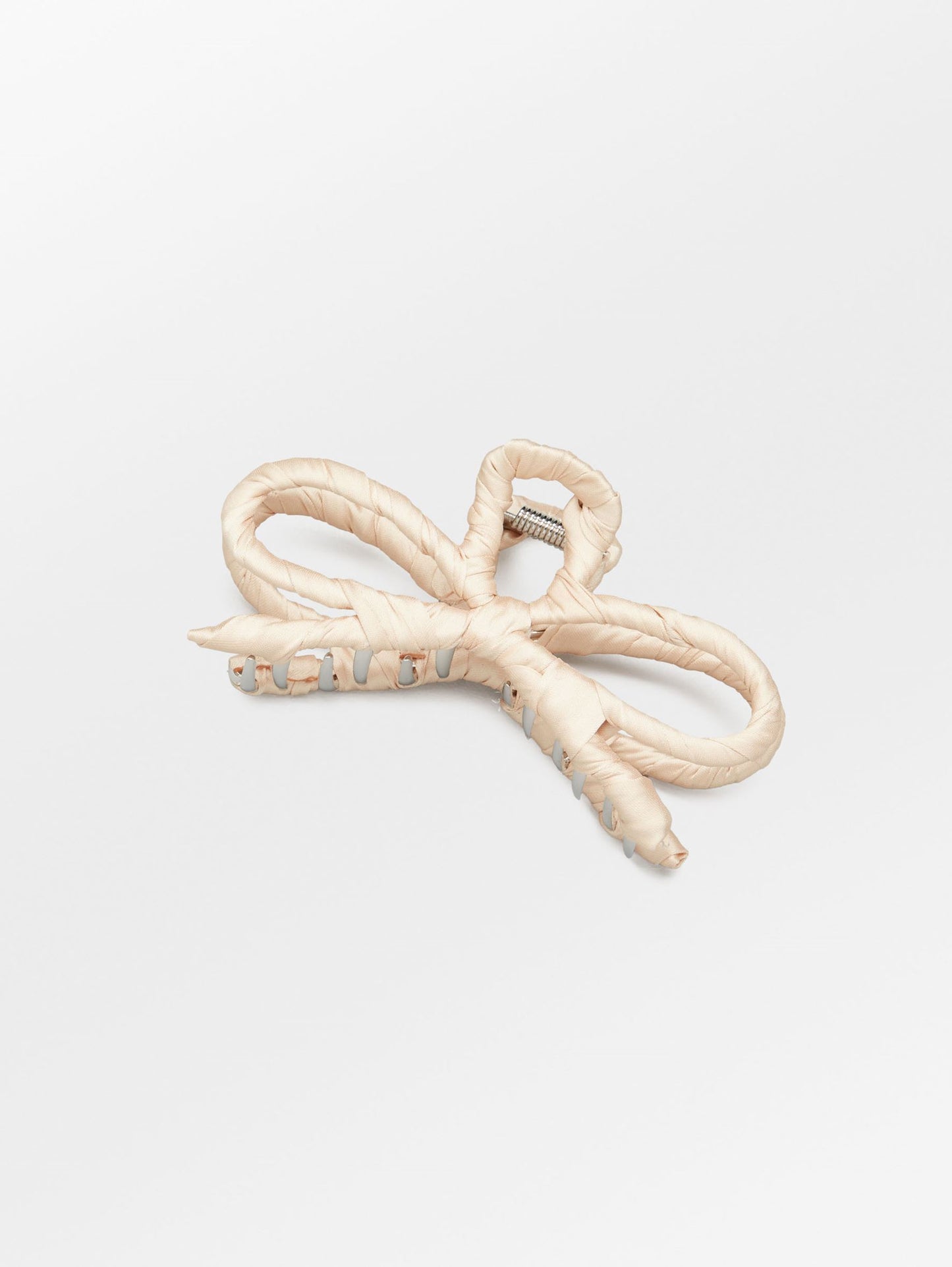 Becksöndergaard, Luster Bow Hair Claw - Macademia Off-white, accessories, accessories, sale, sale