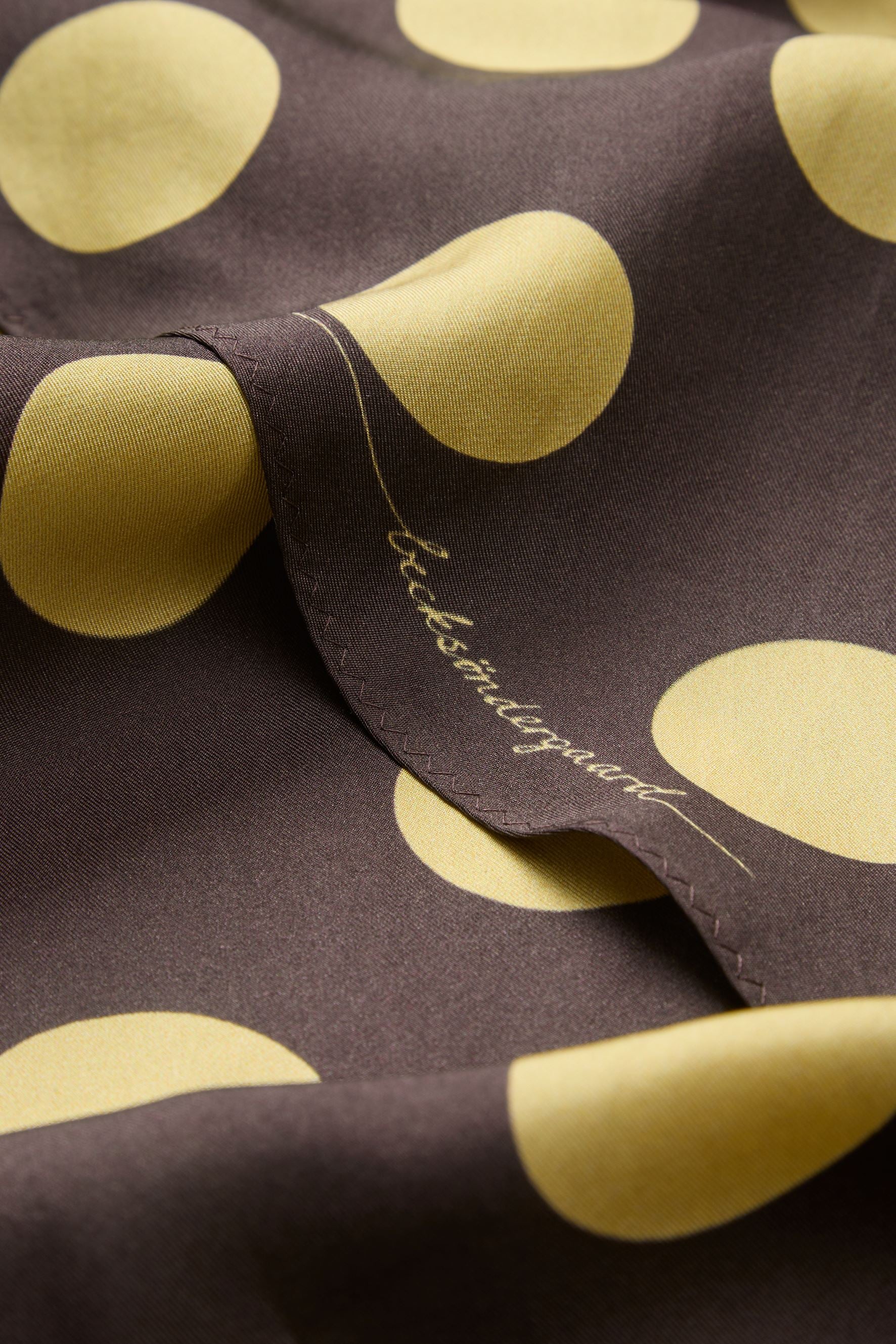 Maxi Polka Triangle Sia Scarf OneSize BeckSöndergaard