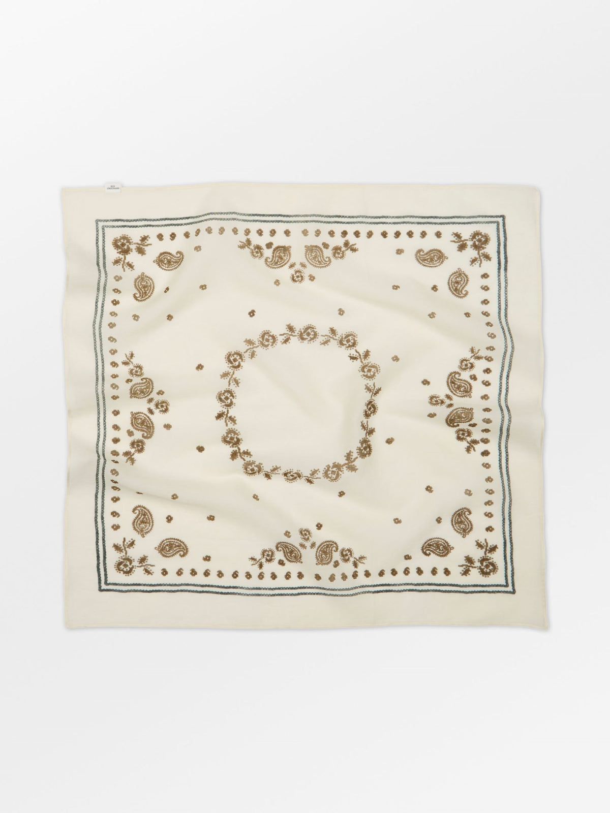 Bloom Paisley Cotta Scarf OneSize BeckSöndergaard