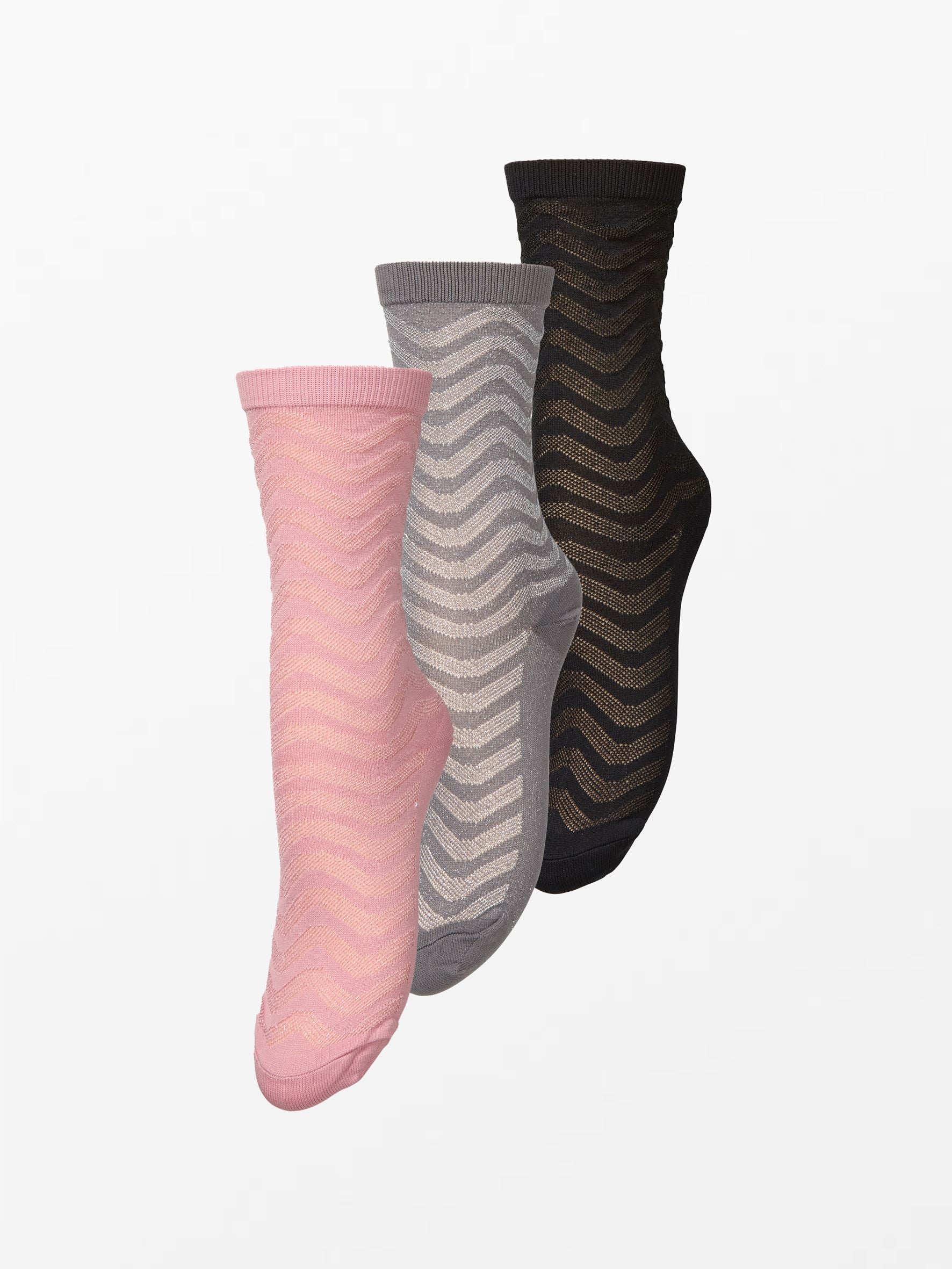 Mina Glitter Sock 3 Pack Socks BeckSöndergaard