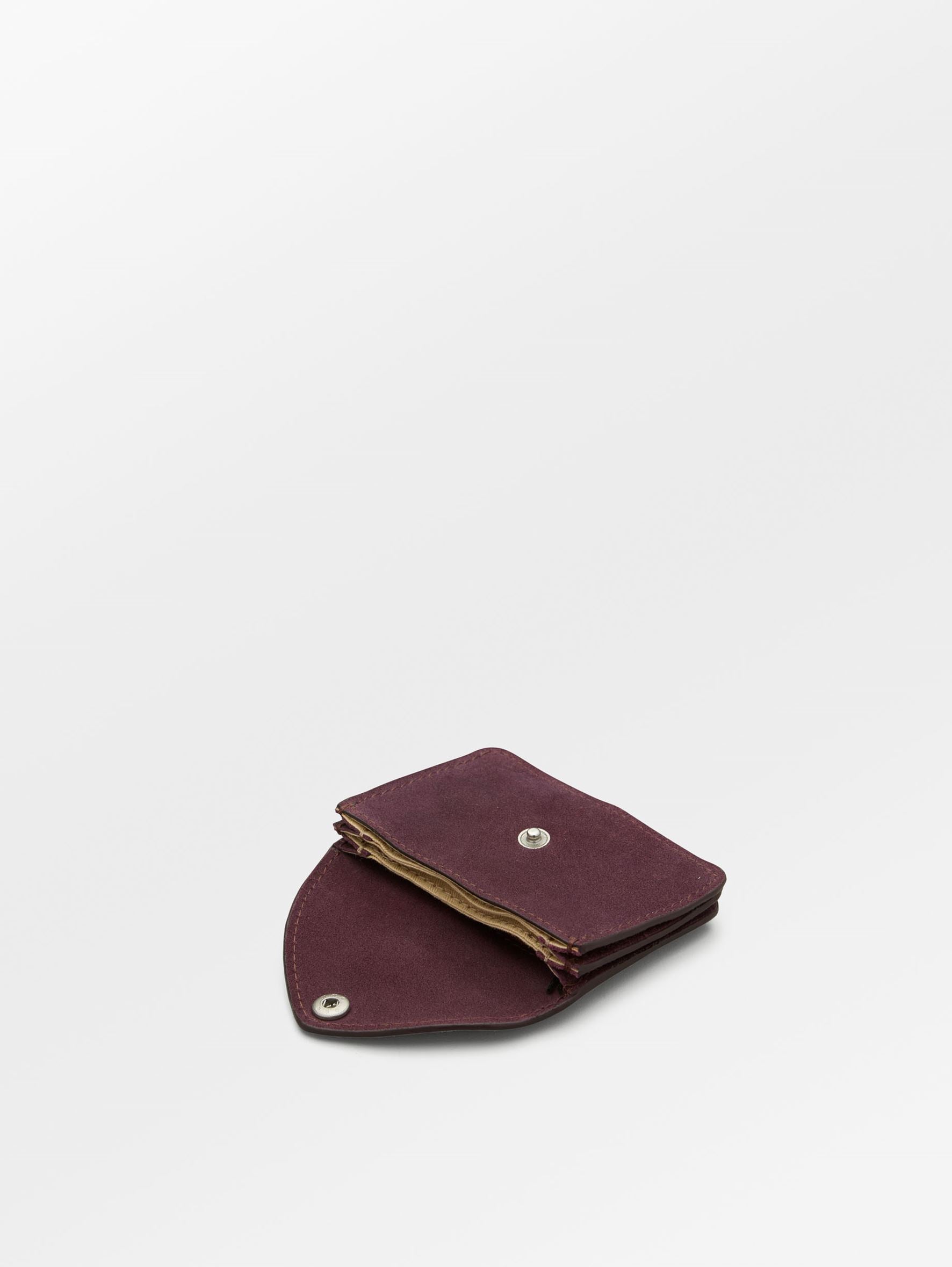 Suede Card Wallet OneSize BeckSöndergaard