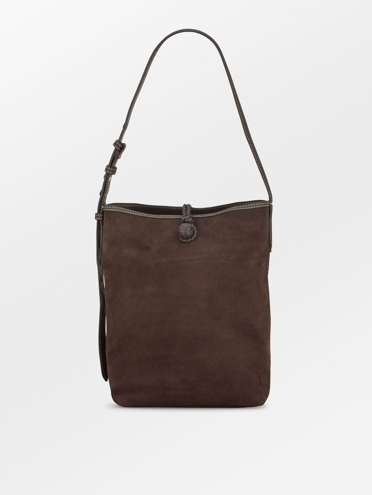 Becksöndergaard, Suede Sina Bag - Chocolate Plum, onesize